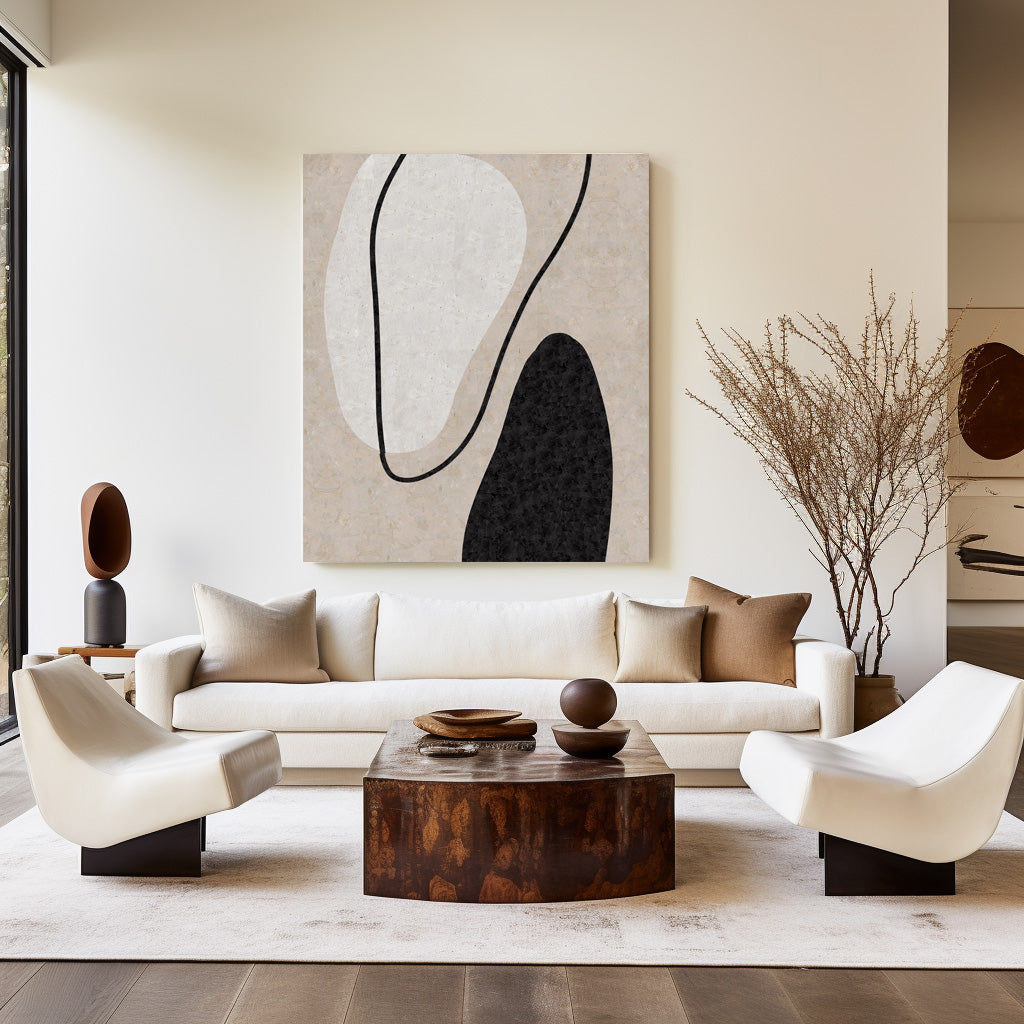 Minimalist Painting On Canvas