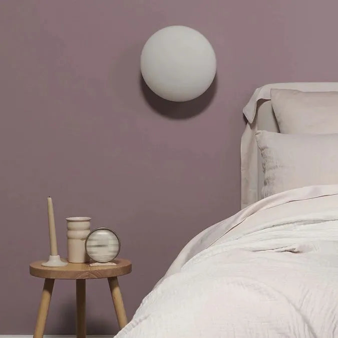 Valentina Modern Globe Shape Vanity Metal Glass LED Wall Lamp - Neutralighting