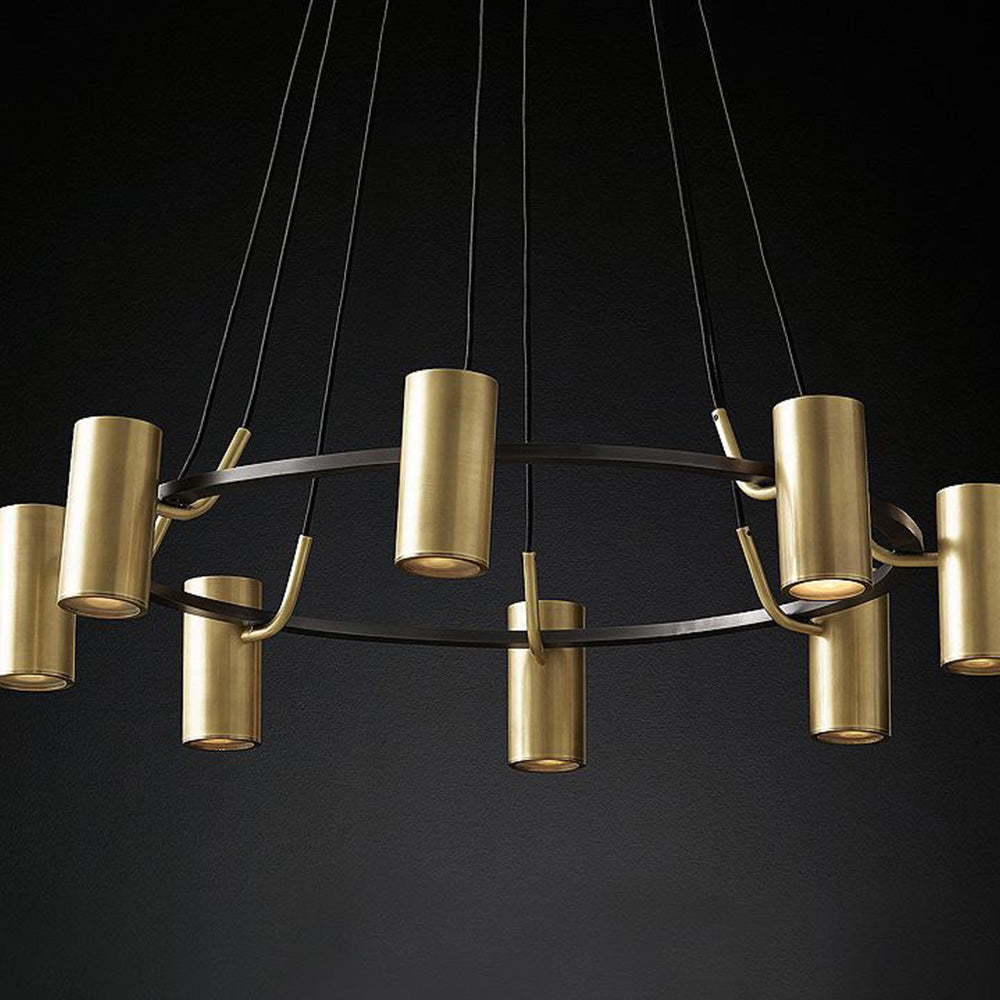 Arisha Modern Spotlight Metal Pendant Light, Gold - Neutralighting