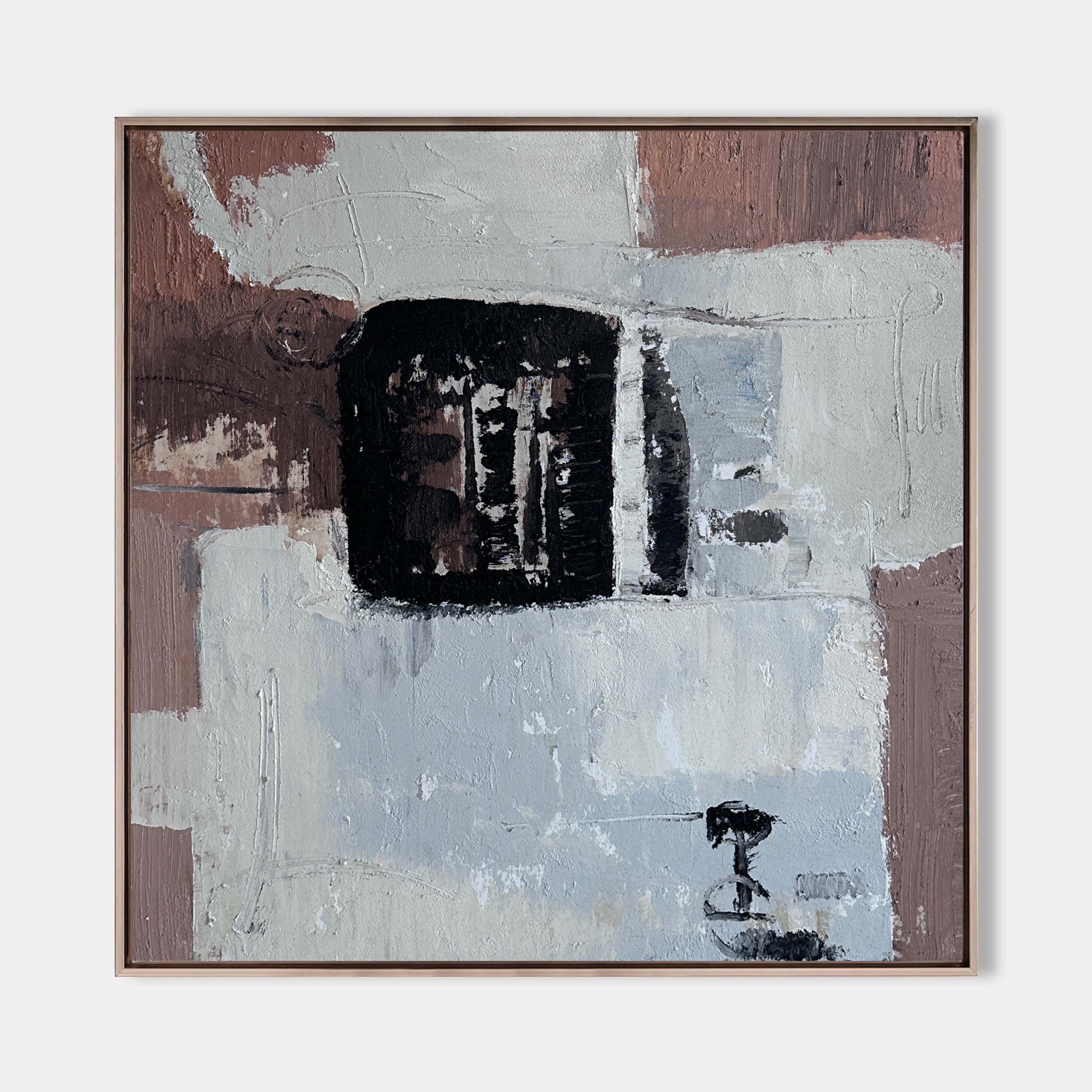 Modern Abstract Textured Painting