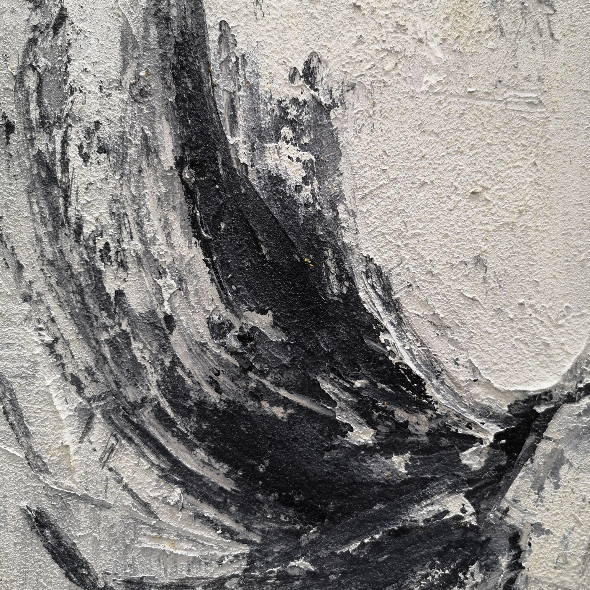 Black Abstract Horse Art ANH23 - Neutralighting