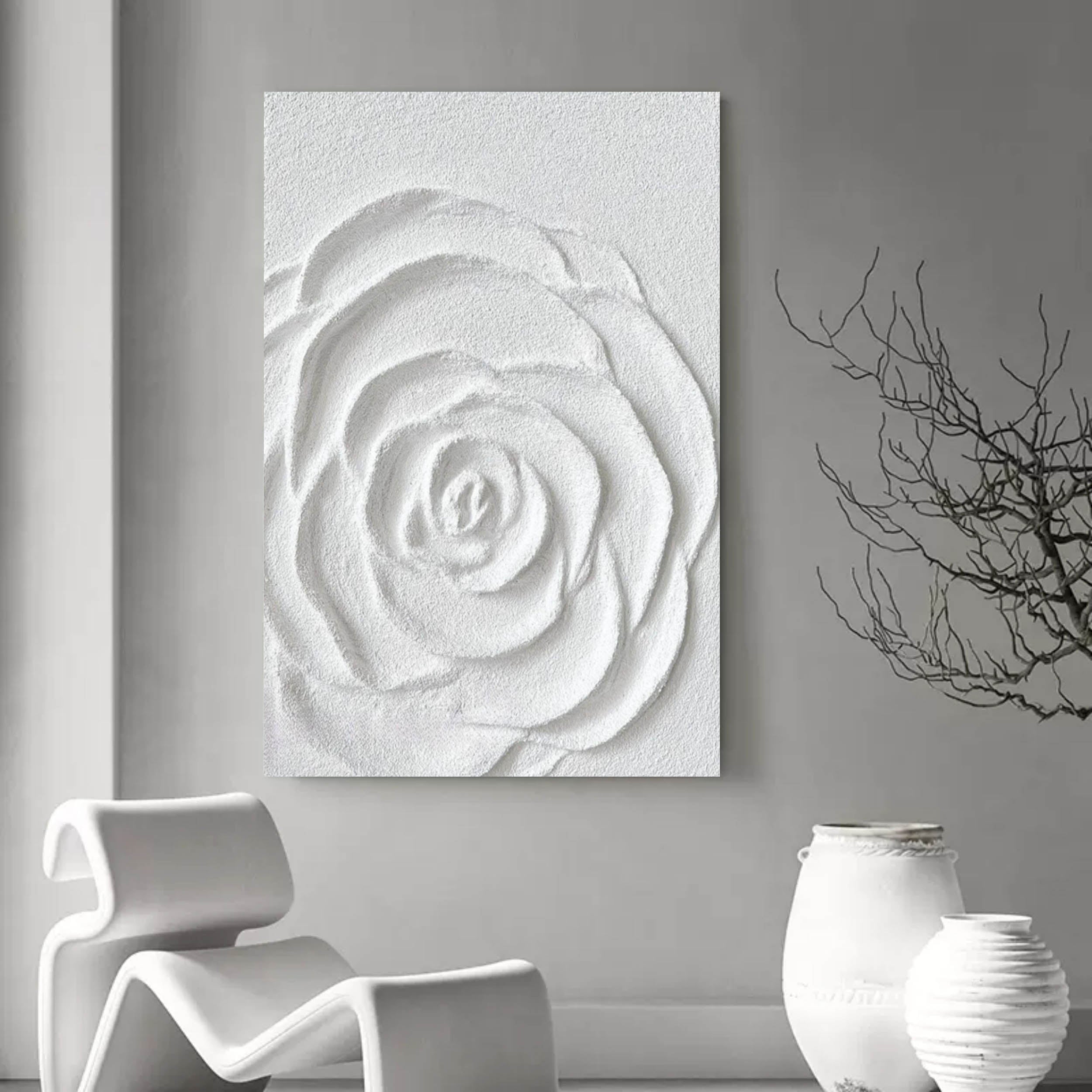 Plaster Art Texture Painting SG134 - Neutralighting