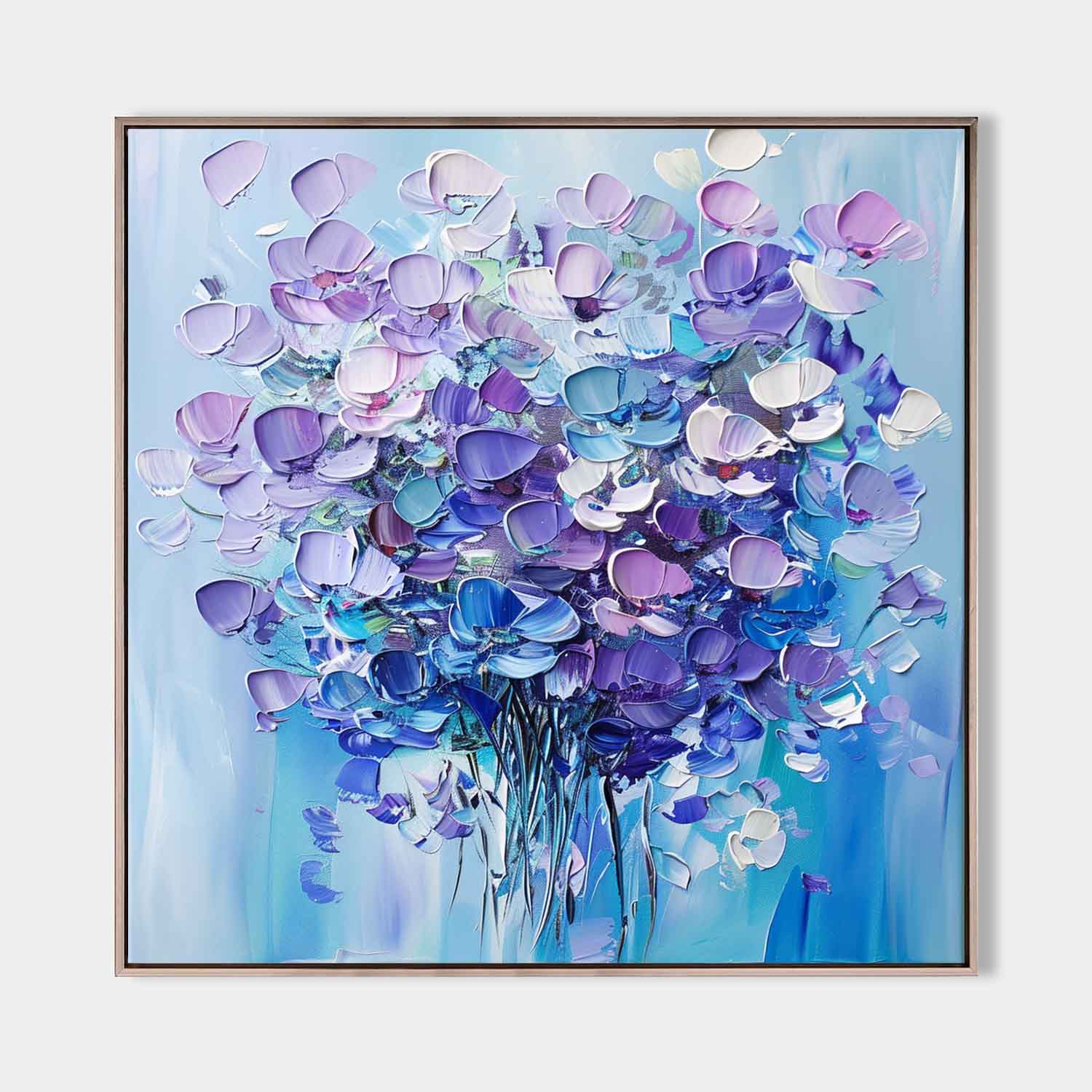 Lavender Blossom Garden Painting