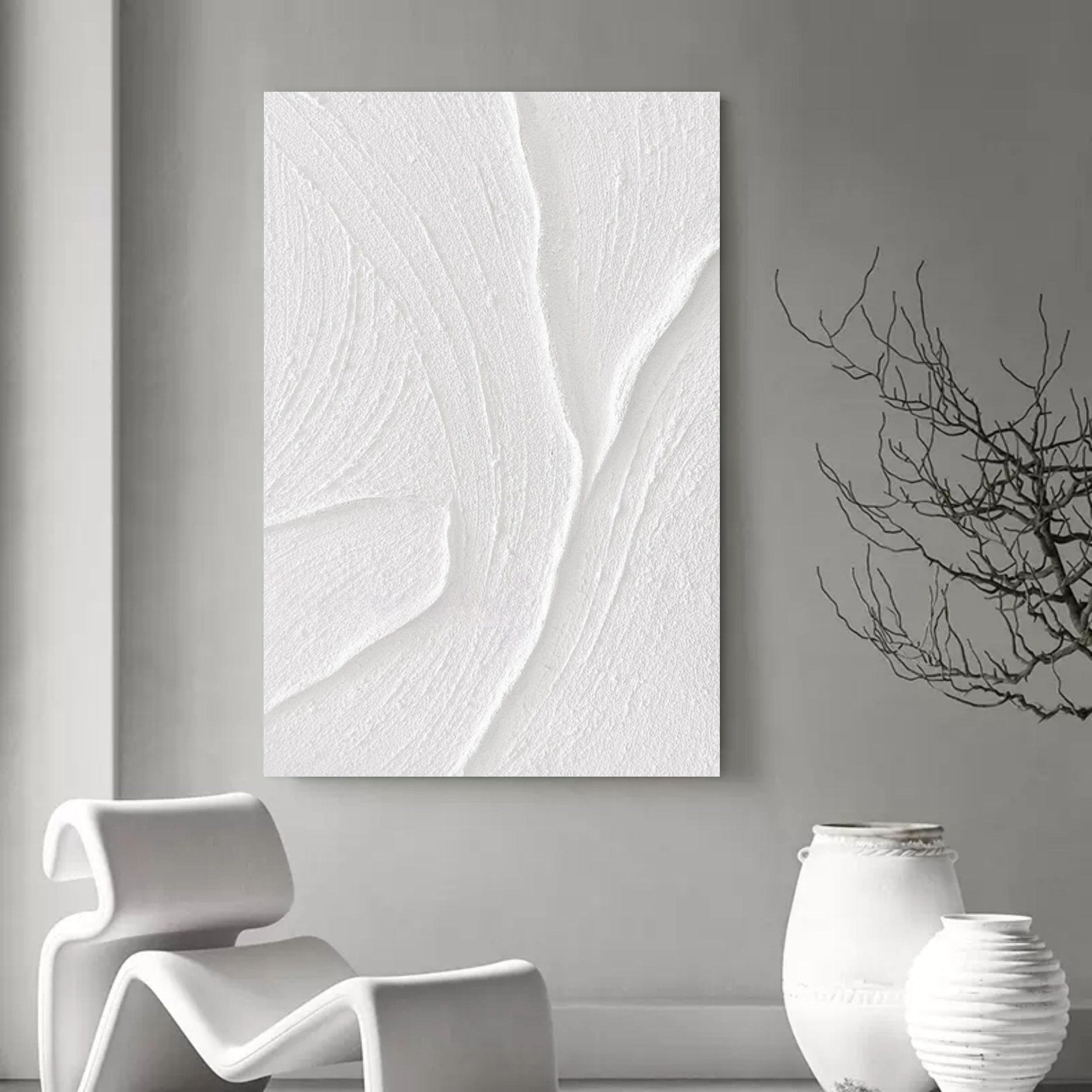 Plaster Art Texture Painting SG144 - Neutralighting