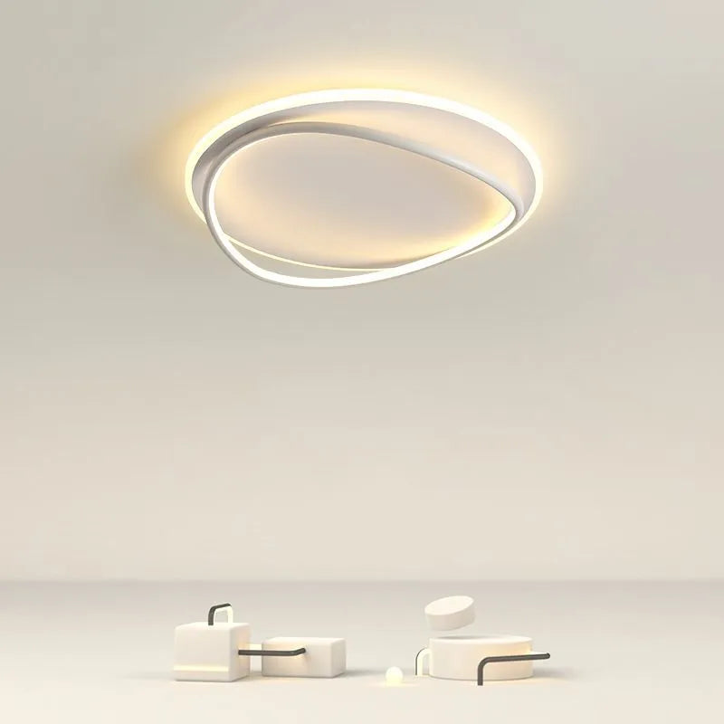 Arisha Minimalist Ring Modernom Flush Mount Ceiling Light - Neutralighting