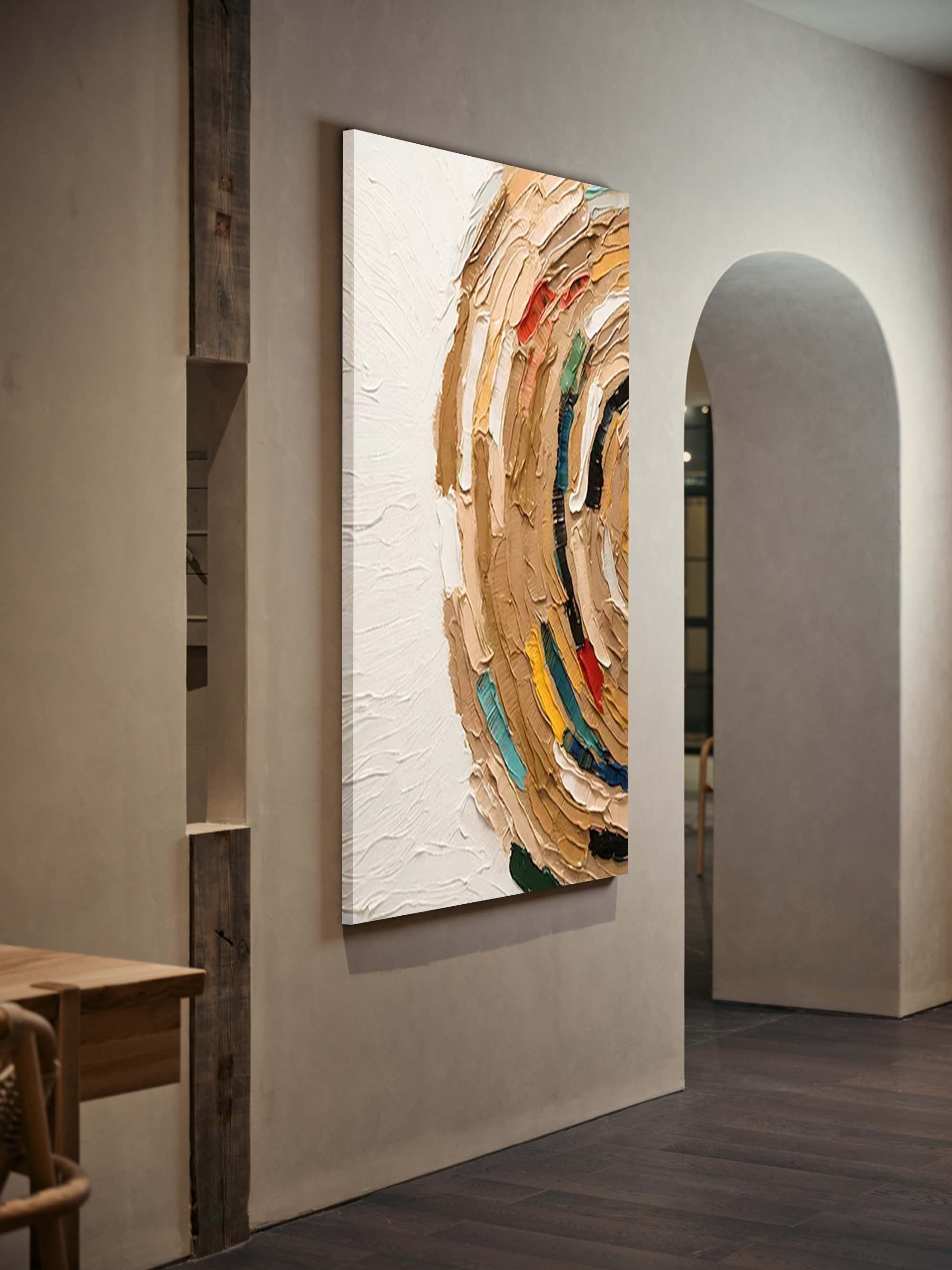 Abstract Canvas Art AB183 - Neutralighting