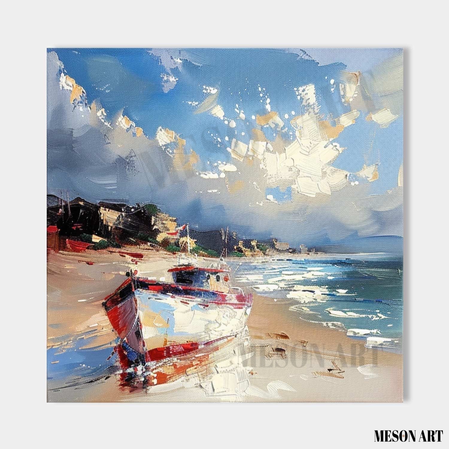 Wall Art Palette Knife Impasto