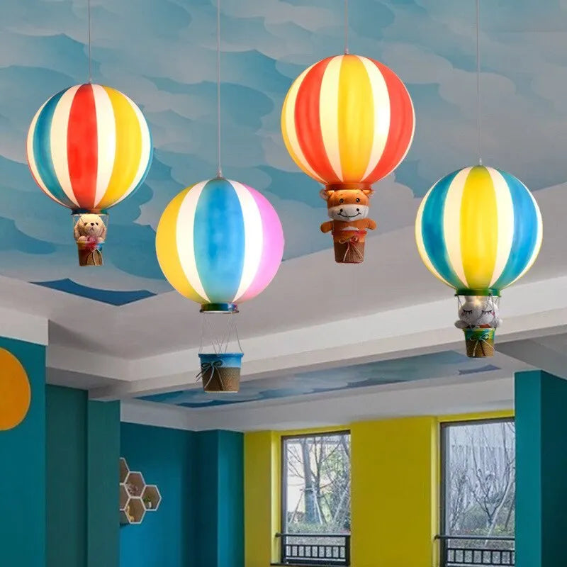 Aria Creative Colorful Balloon Acrylic Pendant Light, Bedroom - Neutralighting