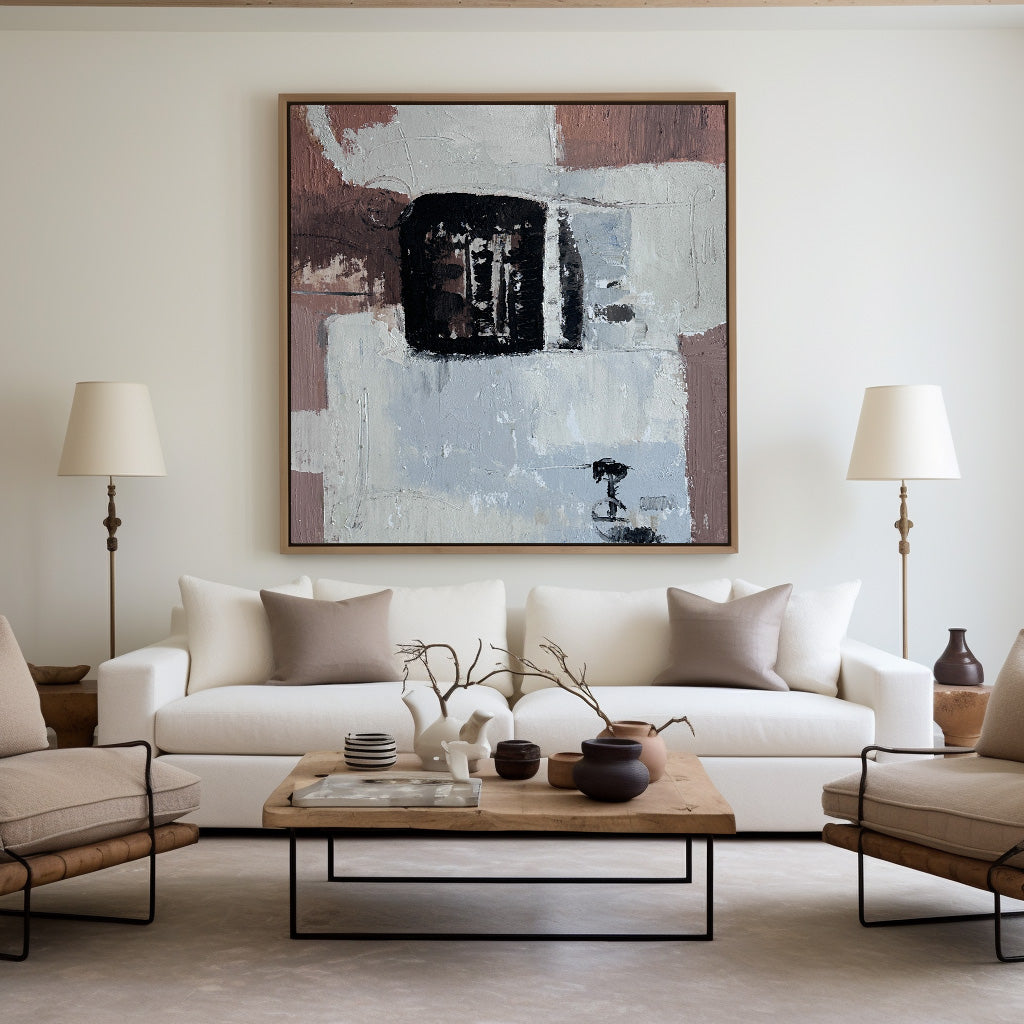 Modern Abstract Textured Painting
