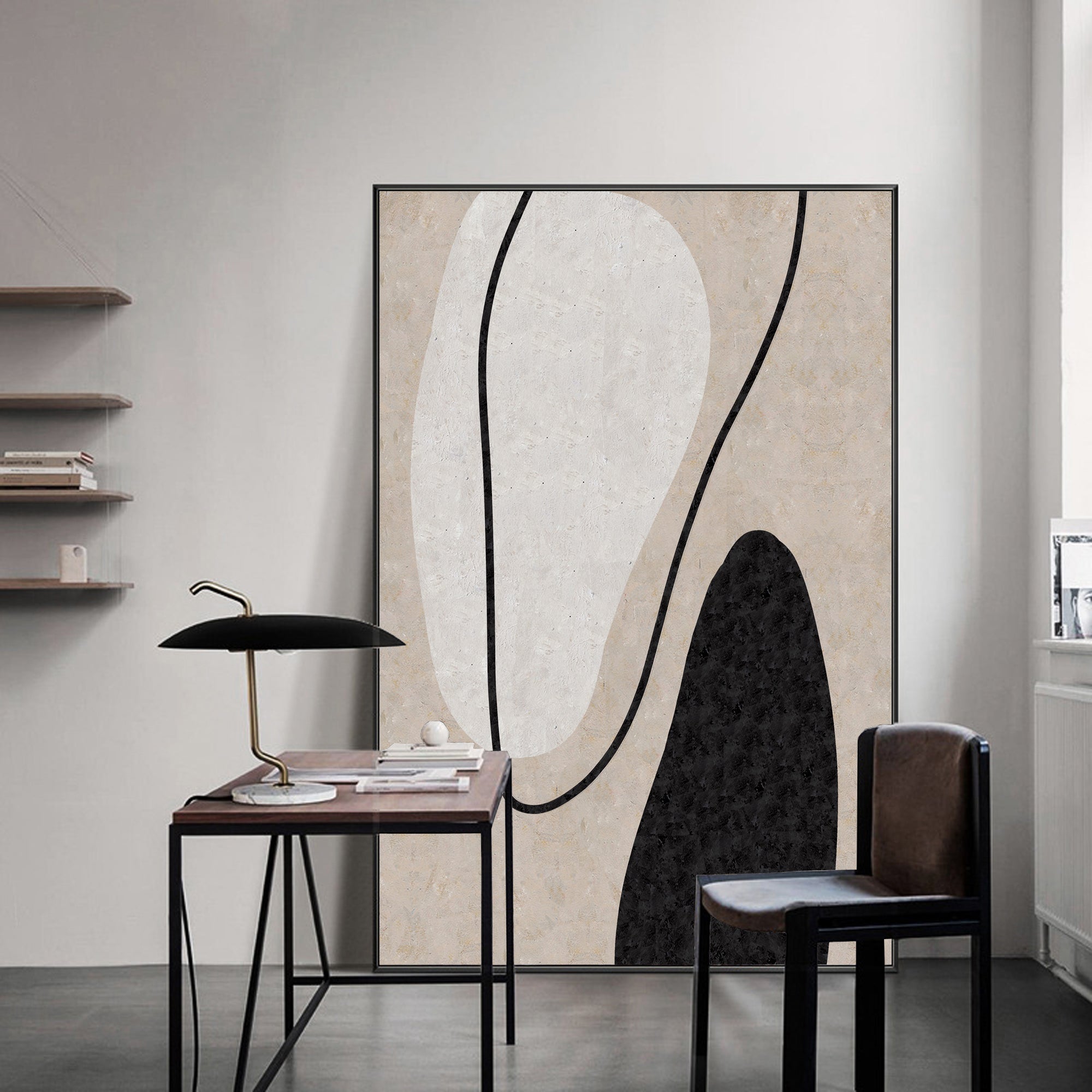 Minimalist Painting On Canvas