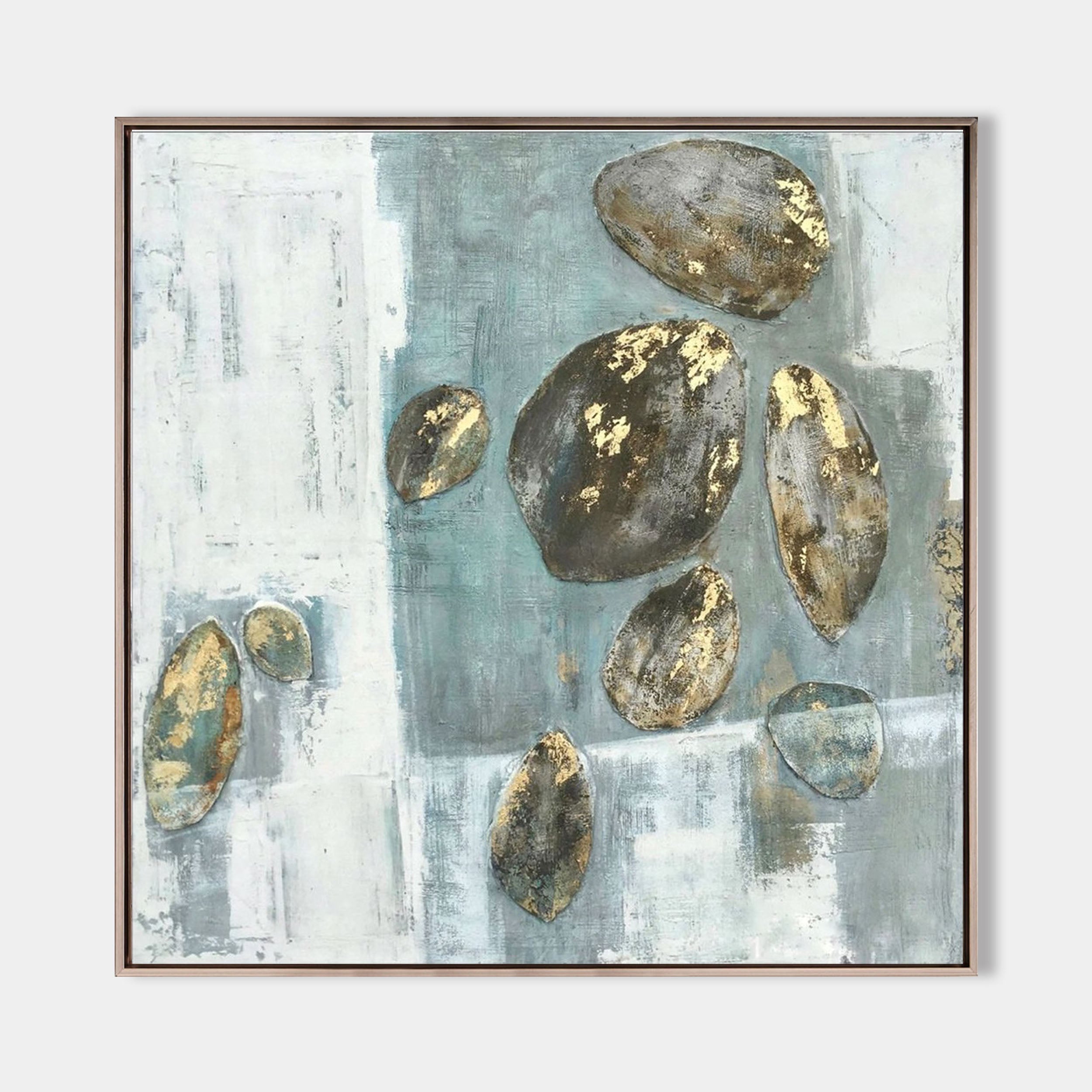 Green Abstract Painting ABAS81 - Neutralighting