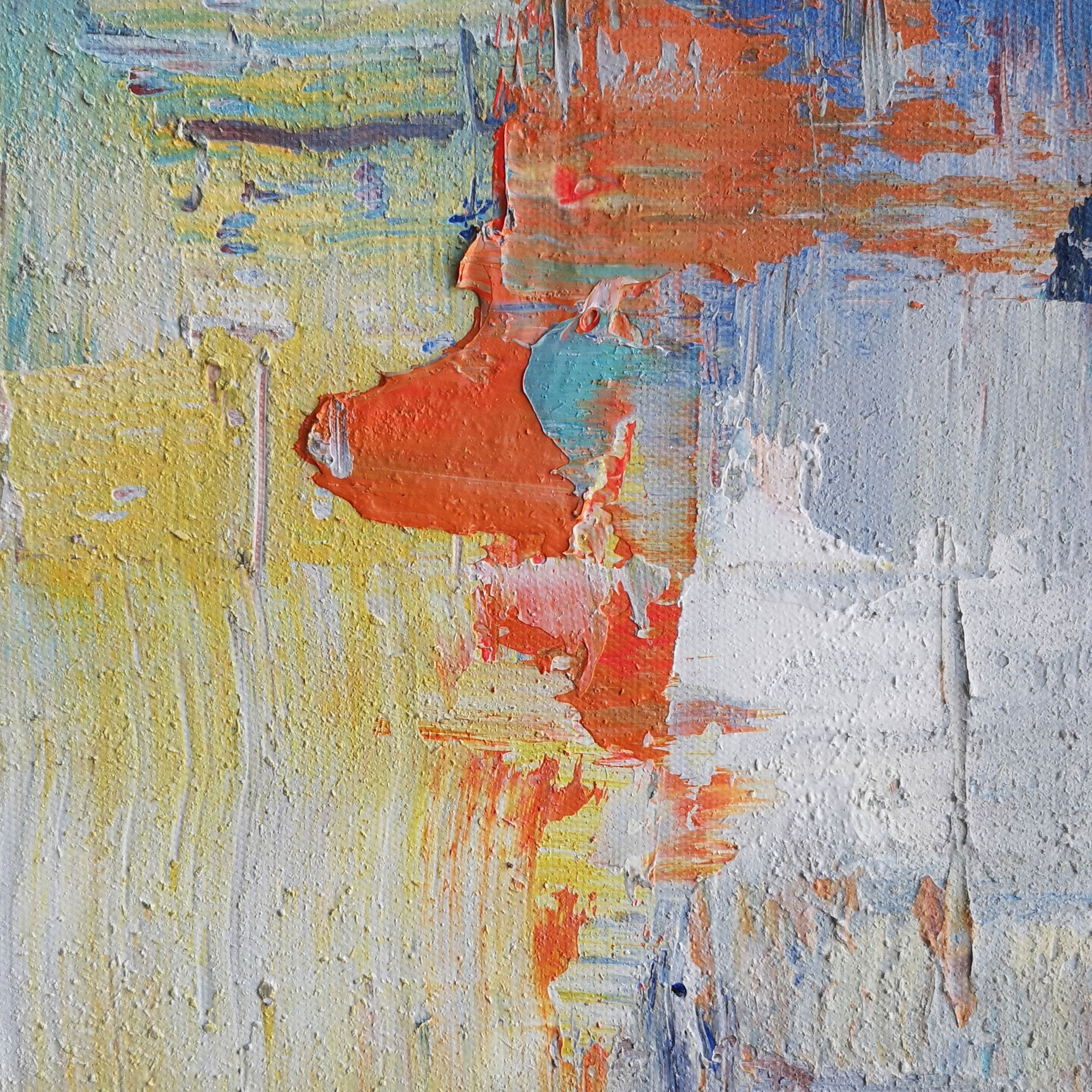 Colorful Abstract Art 40'' X 40'' IS04 - Neutralighting