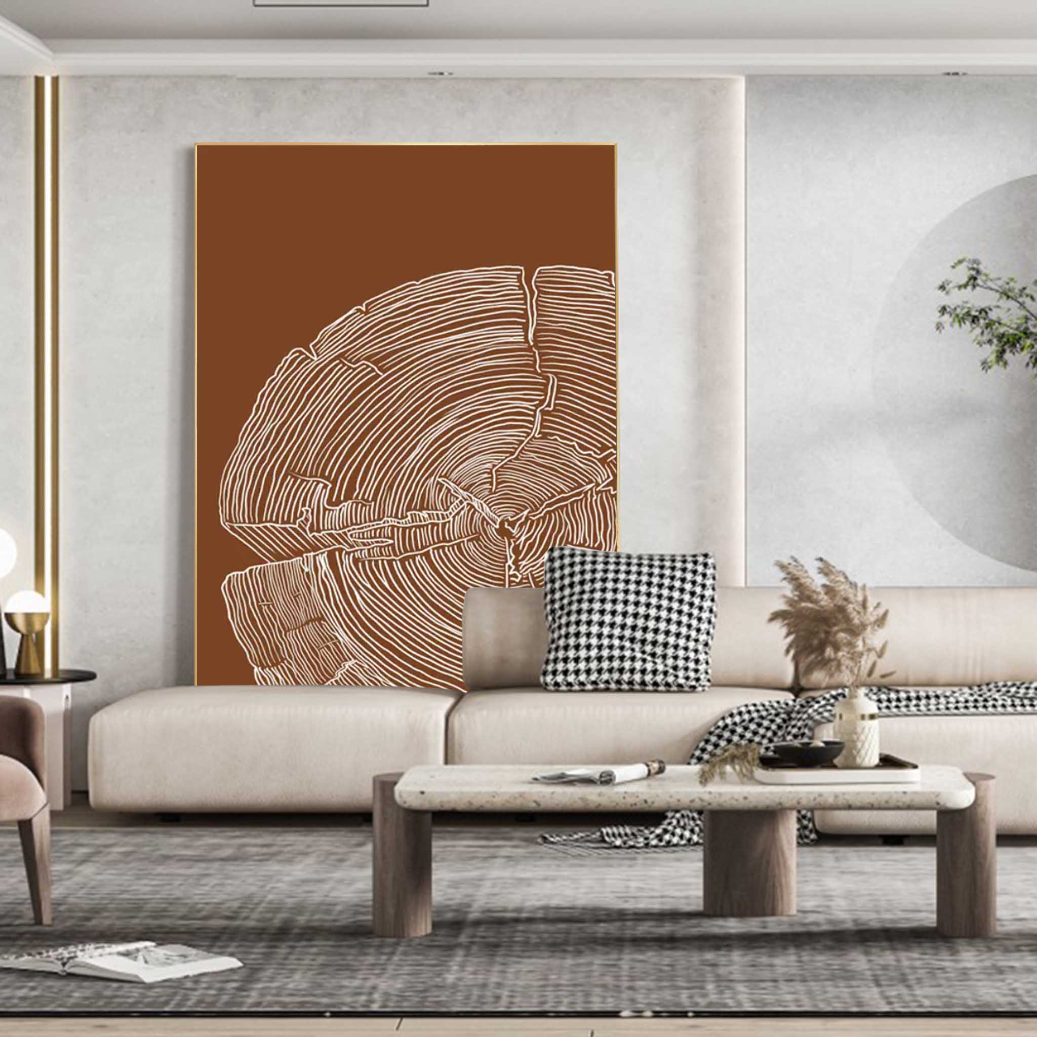 Wall Art Abstract Wabi-Sabi Natural