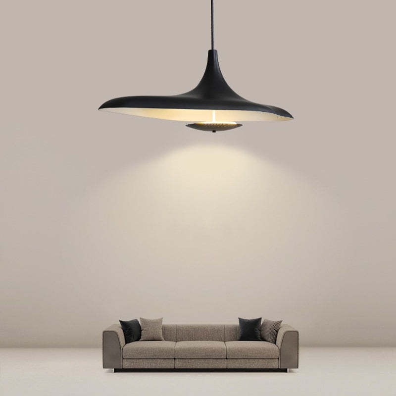 Arisha Modern Minimalist ResinCreative Pendant Light, Black/White - Neutralighting