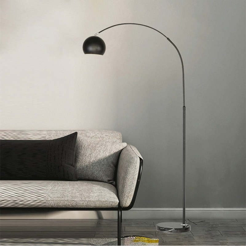 Mira Macaron Modern Fishing Arc Floor Lamp - Neutralighting