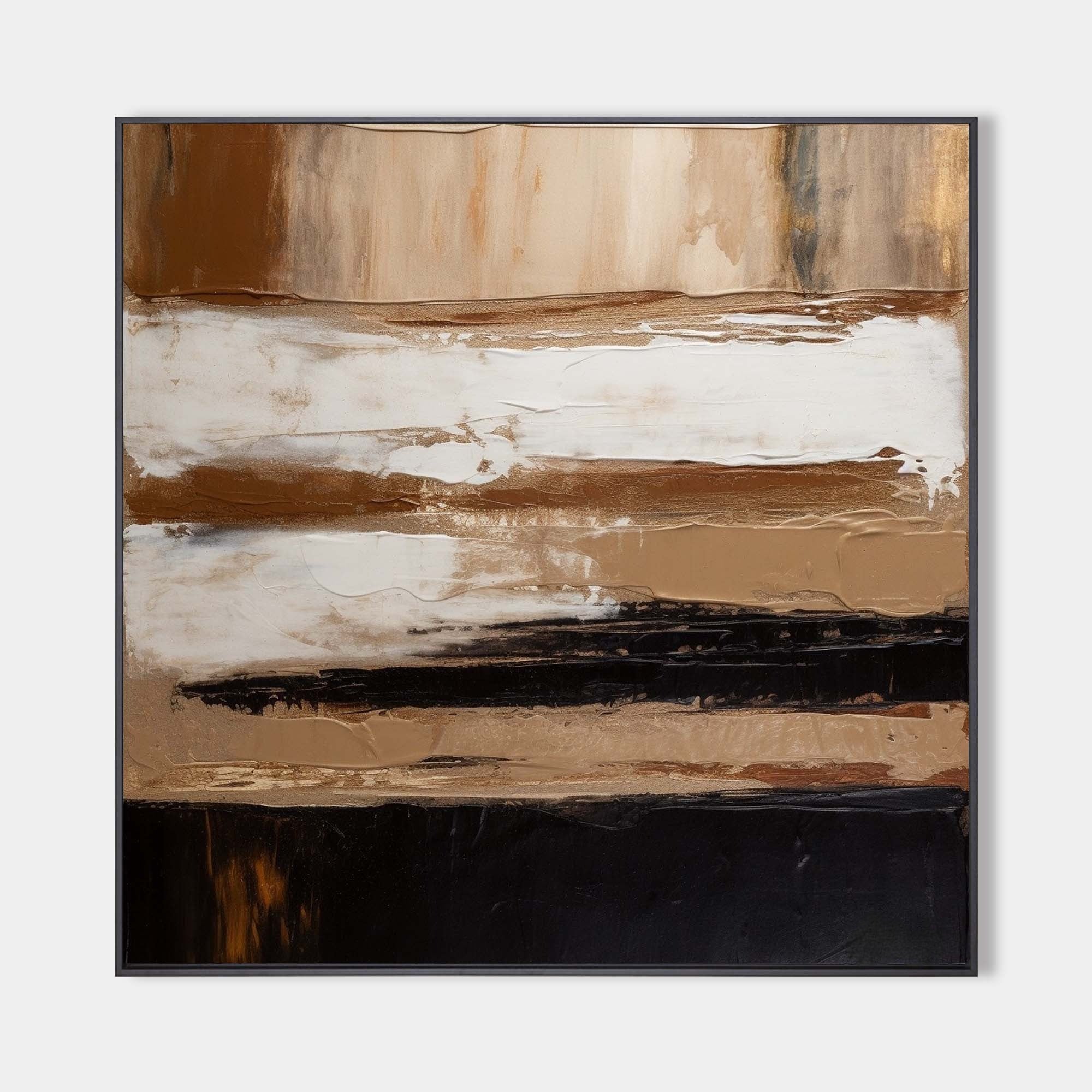 Wall Art Layered Soil and Shadow