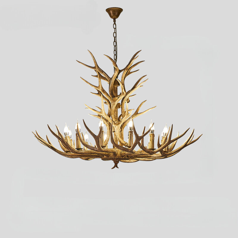 Silva Retro LED Pendant Light Wood Metal Bar/Dining Room/Living Room - Neutralighting