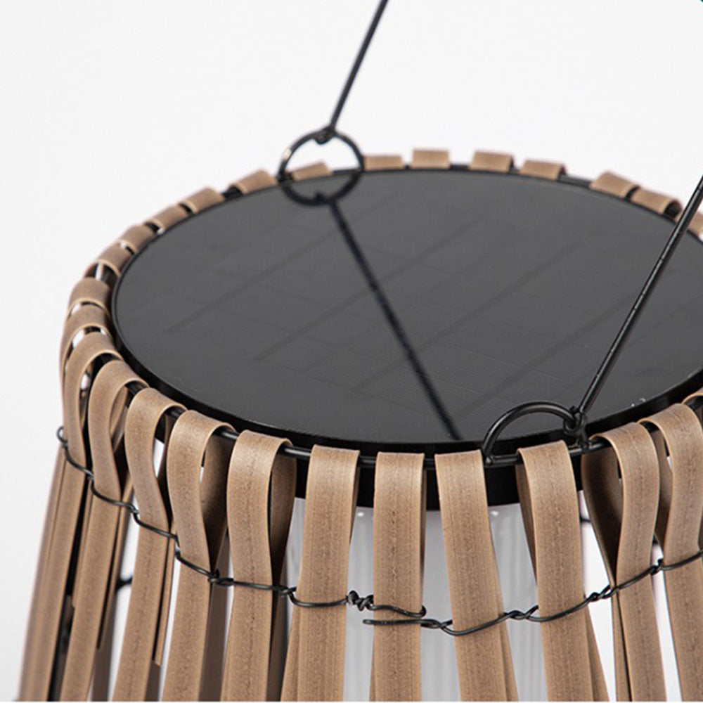 Ray Outdoor Floor Lamp, Hardwired & Solar Cage - Neutralighting