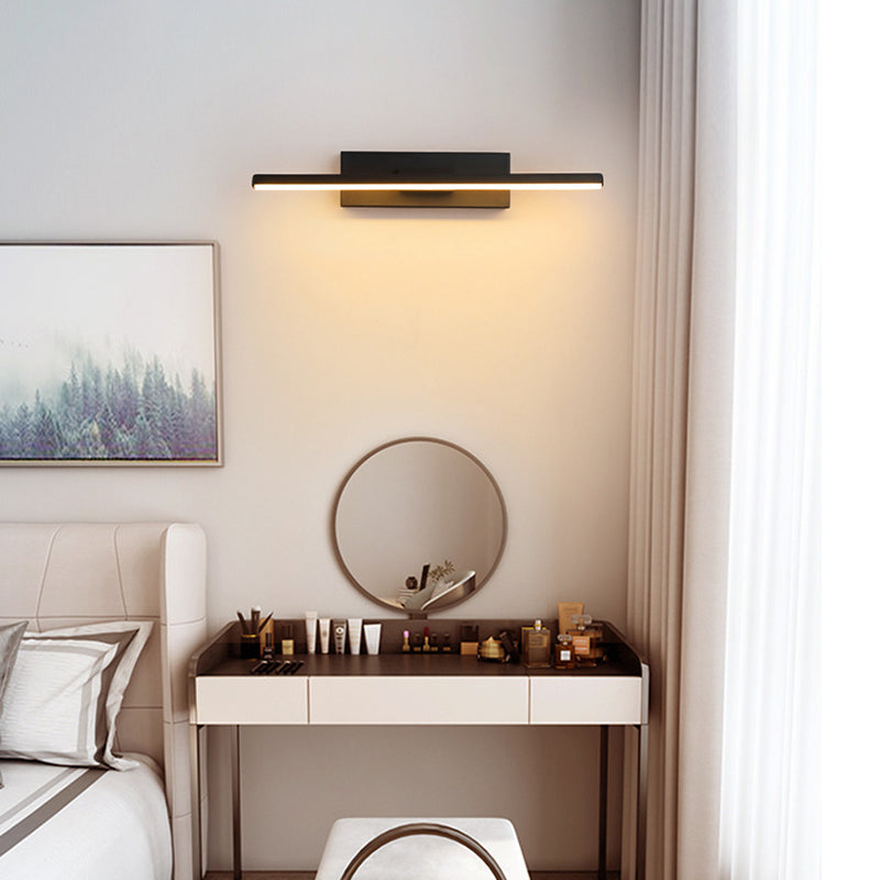 Struve Rotatable Wall Lamp for Bedroom, Black/White - Neutralighting