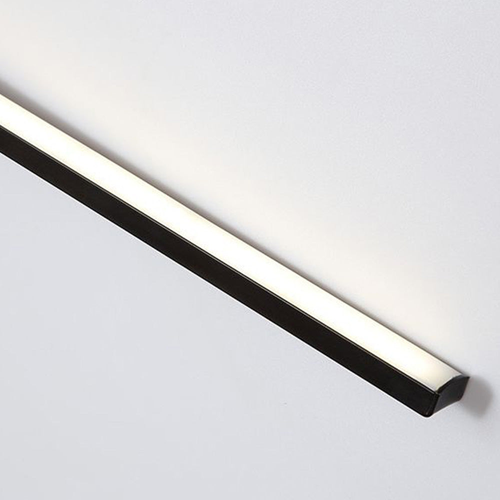 Arisha Minimalist Bar Black Metal Wall Lamp - Neutralighting