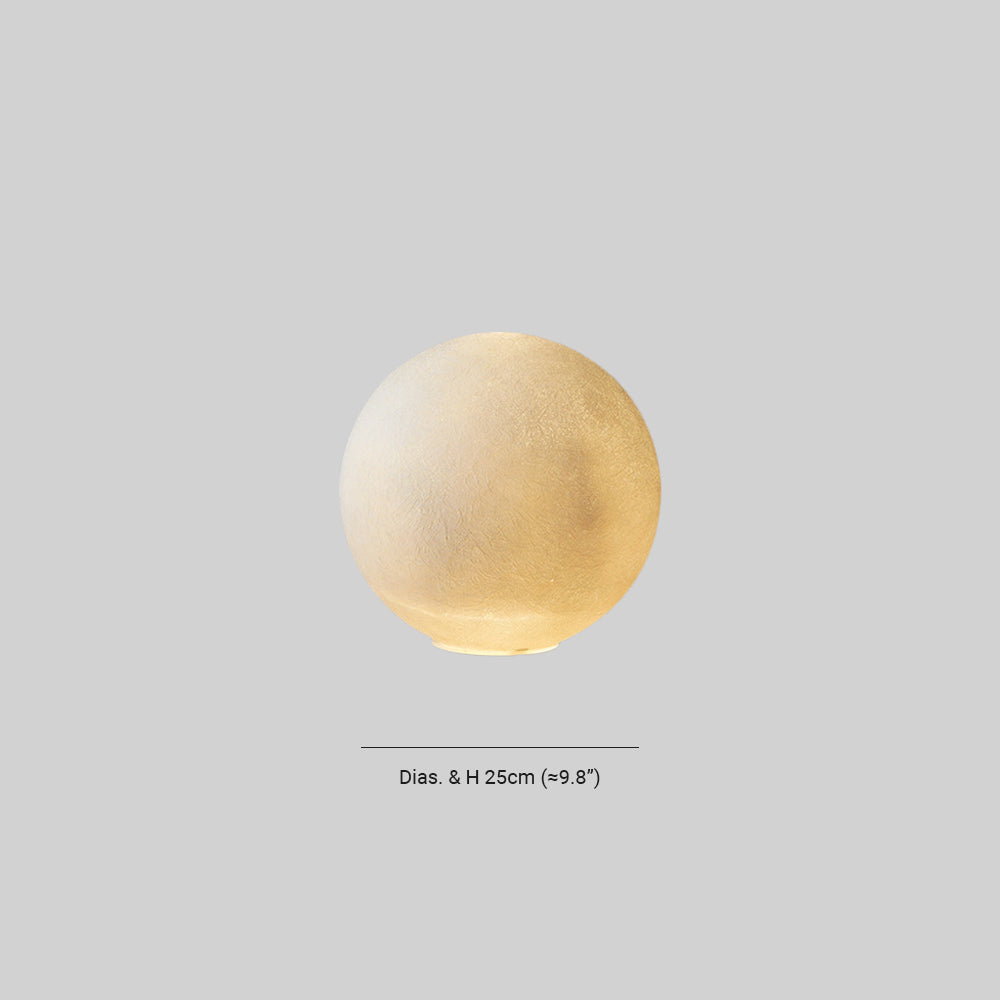 Mira Modern Decorative Dream Floor Lamp, Moon Globe, Resin, Bedroom - Neutralighting