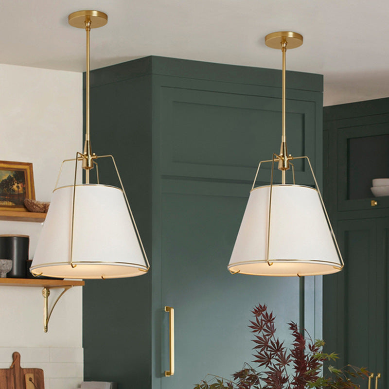 Ritta Pendant Light Fabric Dinging Room Modern Conical - Neutralighting