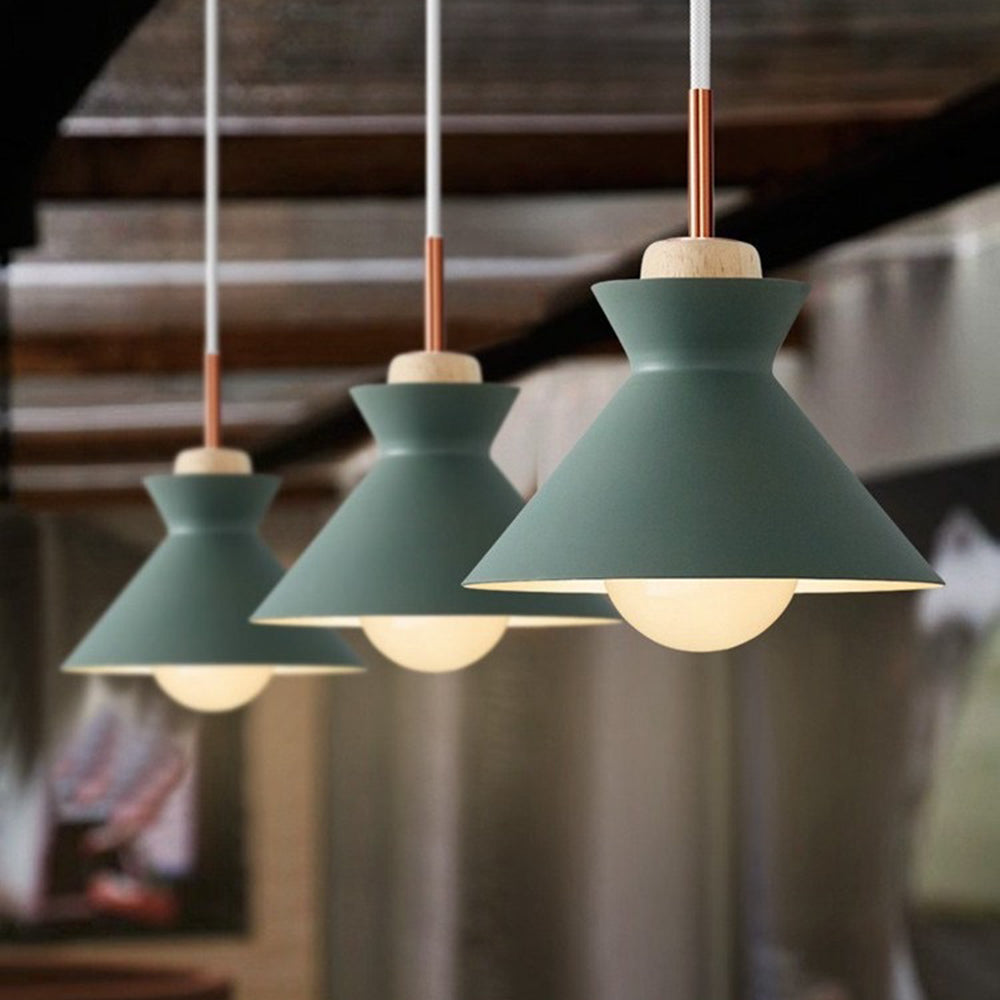 Valentina Geometric Colorful Pendant Light, Metal, Kitchen Island - Neutralighting