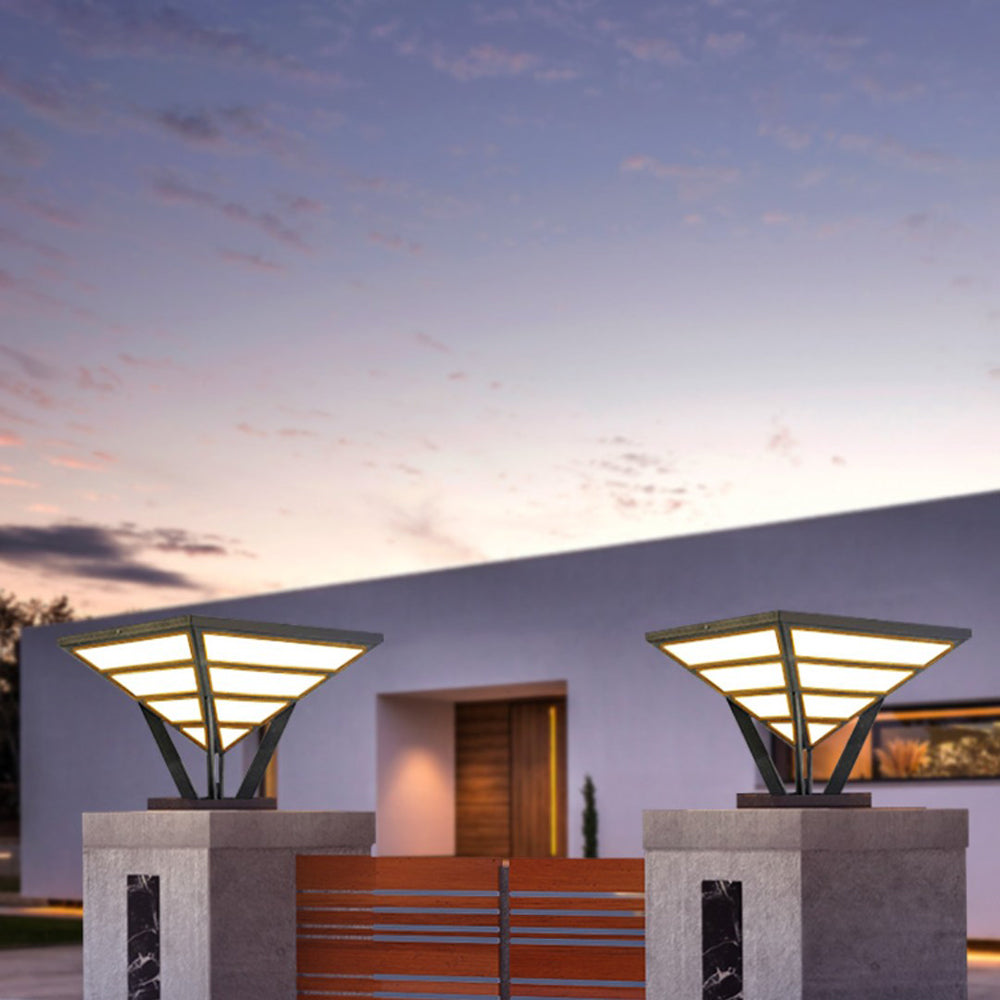 Ray Modern Diamond Metal Outdoor Landscape Pathway Light - Neutralighting