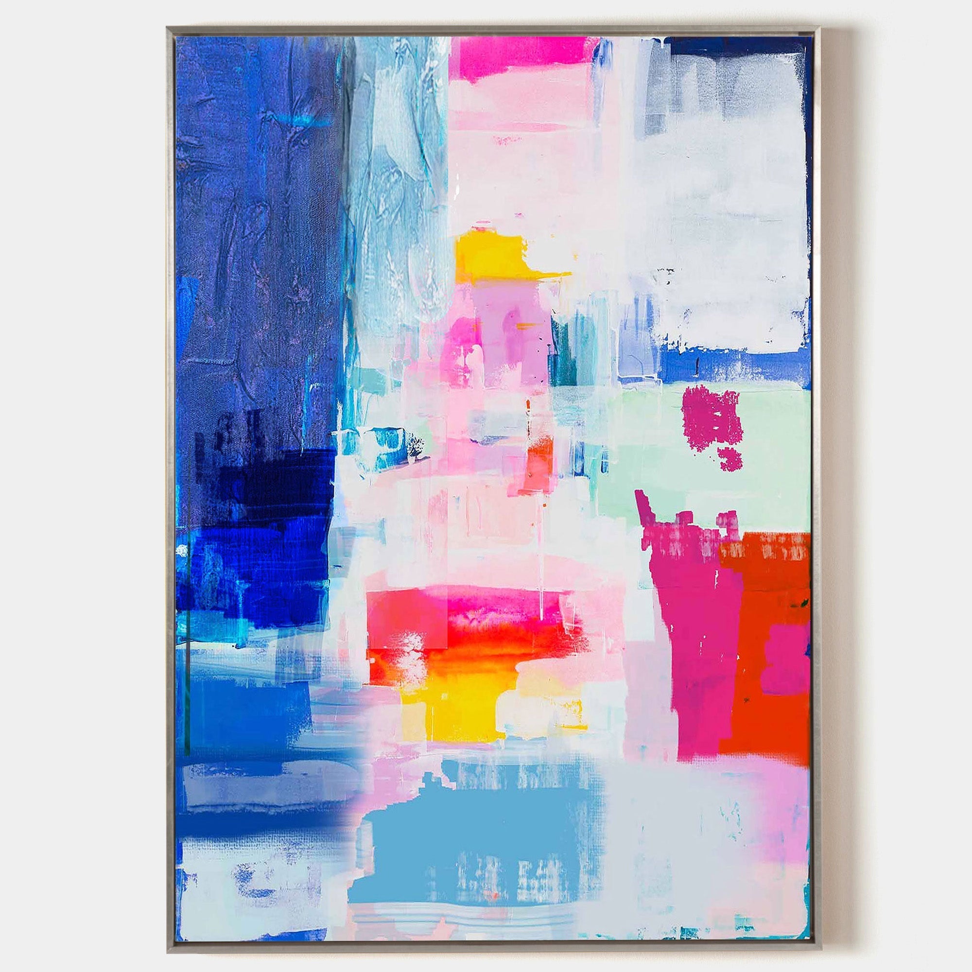 Large Color Abstract Art ABAV01 - Neutralighting