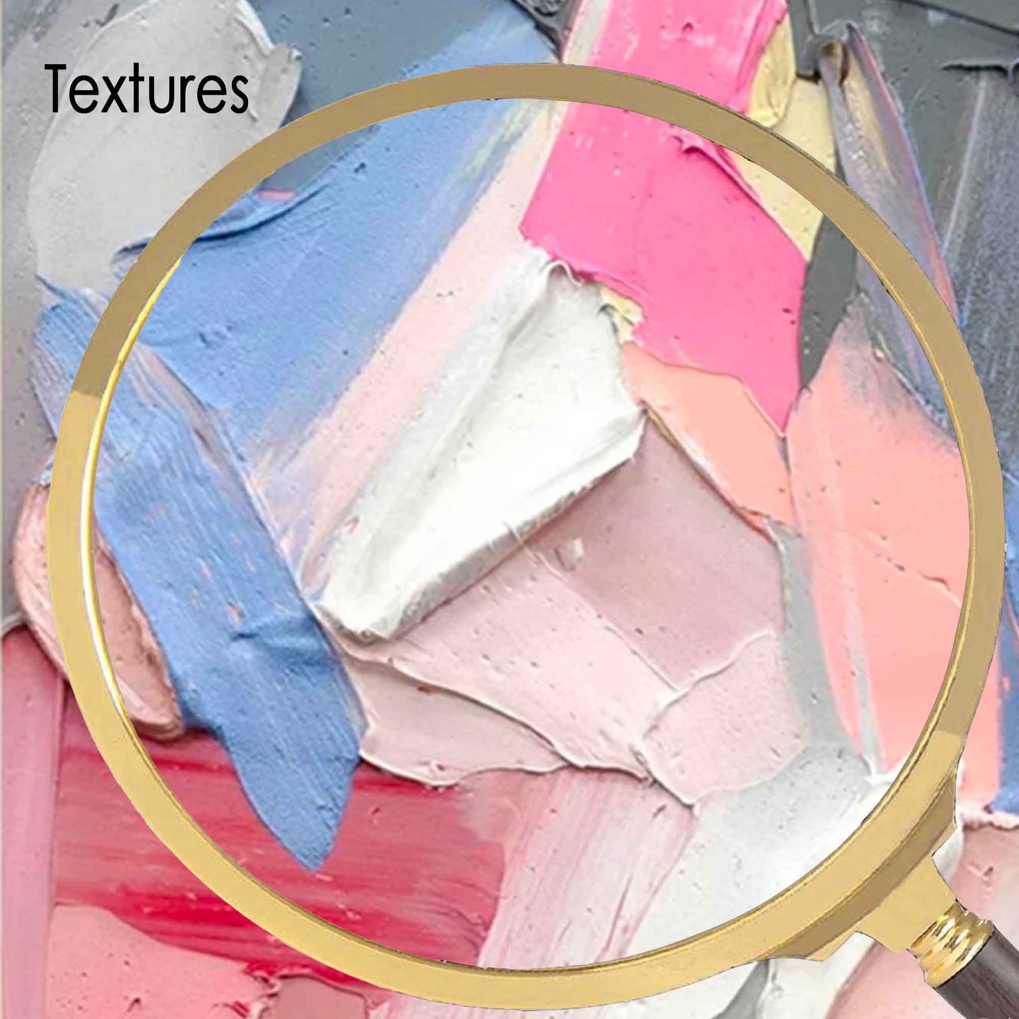 Wall Art Abstract Soft Impasto Contemporary