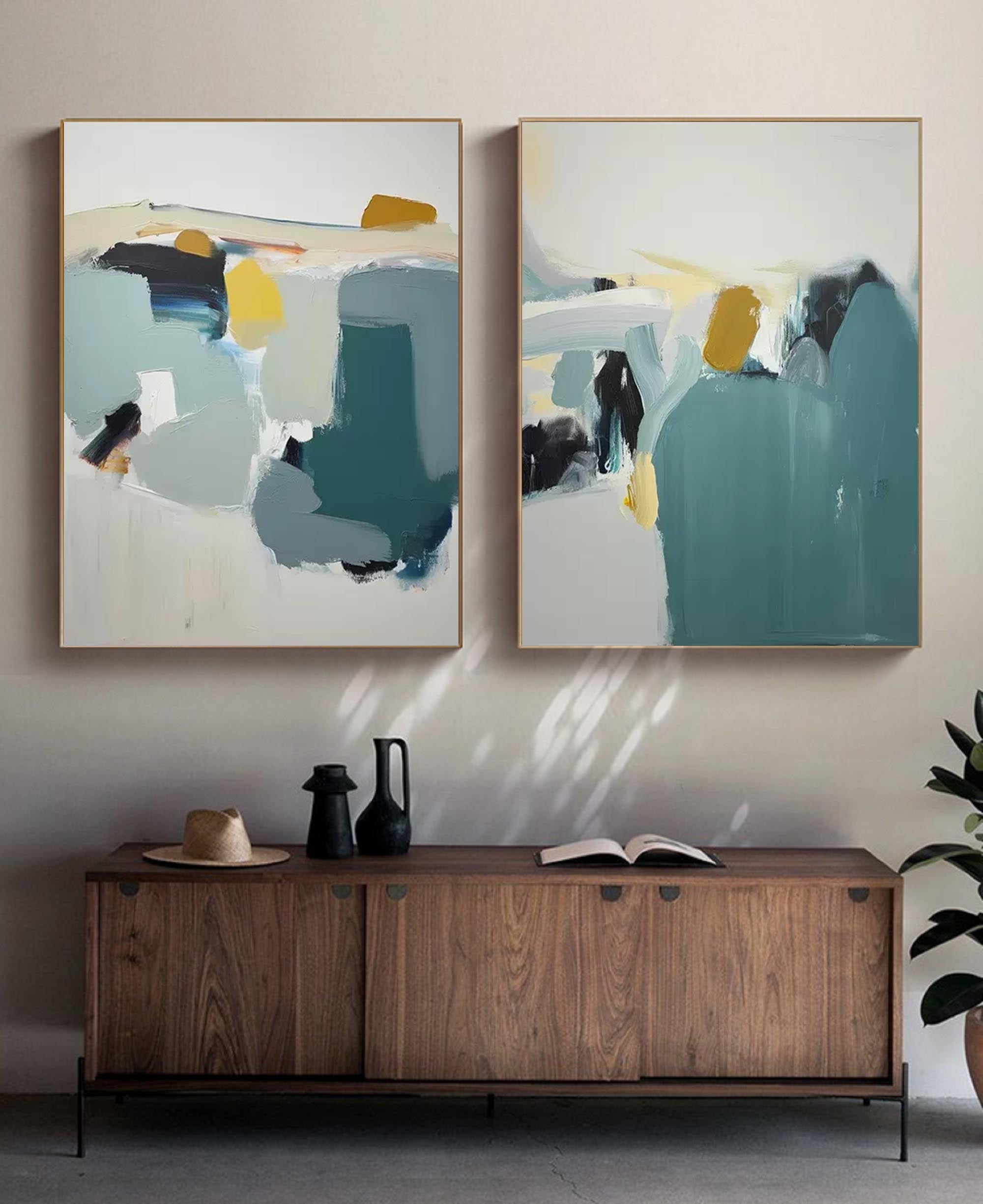 Wall Art Abstract Serene Zen Nature