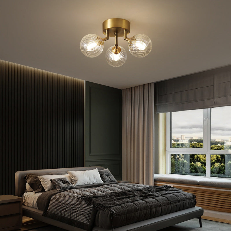 Valentina Modern Clear Bubble Glass Ceiling Light - Neutralighting