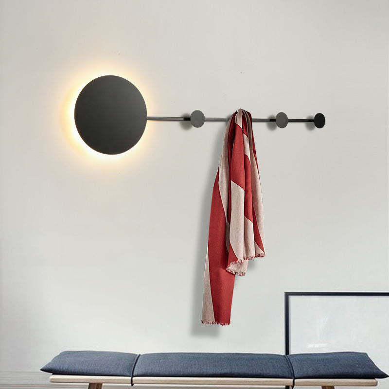 Arisha LED Porch Wall Hanging Coat Rack Creative Wall Lamp - Neutralighting