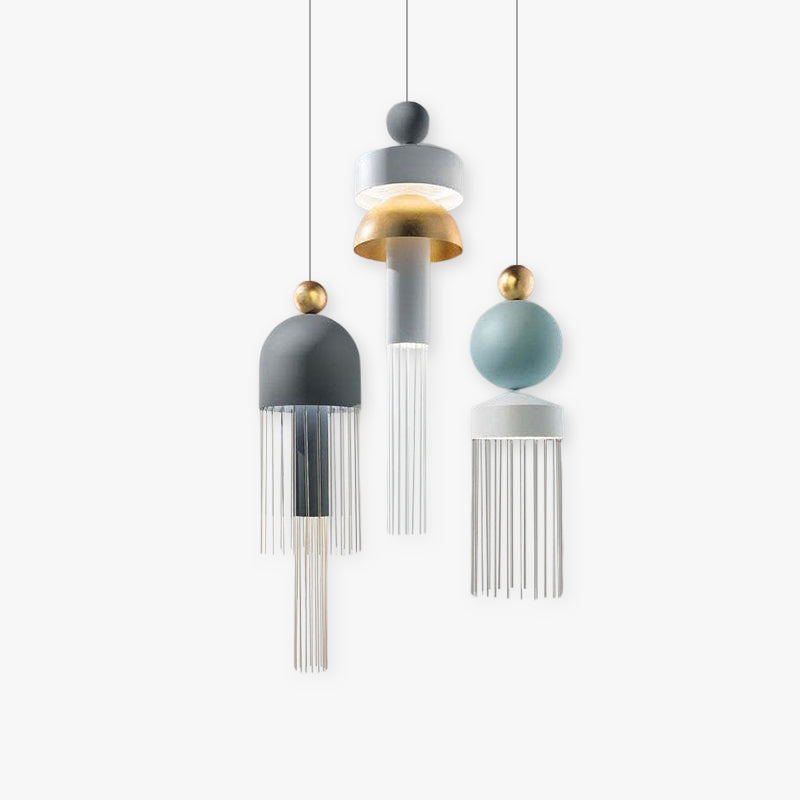 Arisha Modern Tassel Metal Pendant Light - Neutralighting