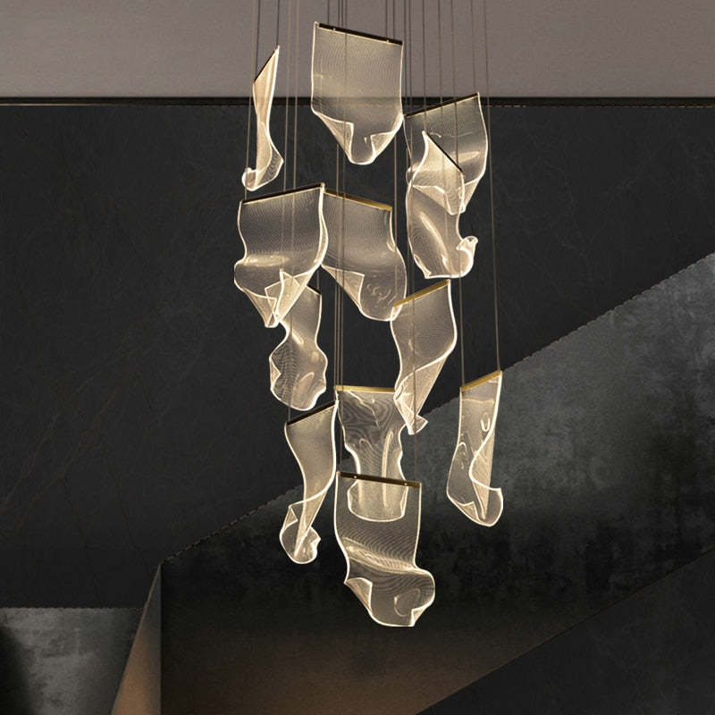 Arisha Luxury Artistic Chandelier, Gold - Neutralighting