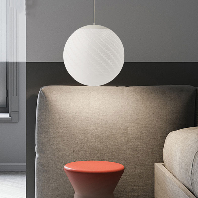 Valentina Minimalist LED Pendant Light Glass Study Bedroom - Neutralighting