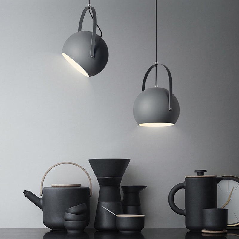 Aira Colorful Art Deco Pendant Light, Spherical, Bedroom - Neutralighting
