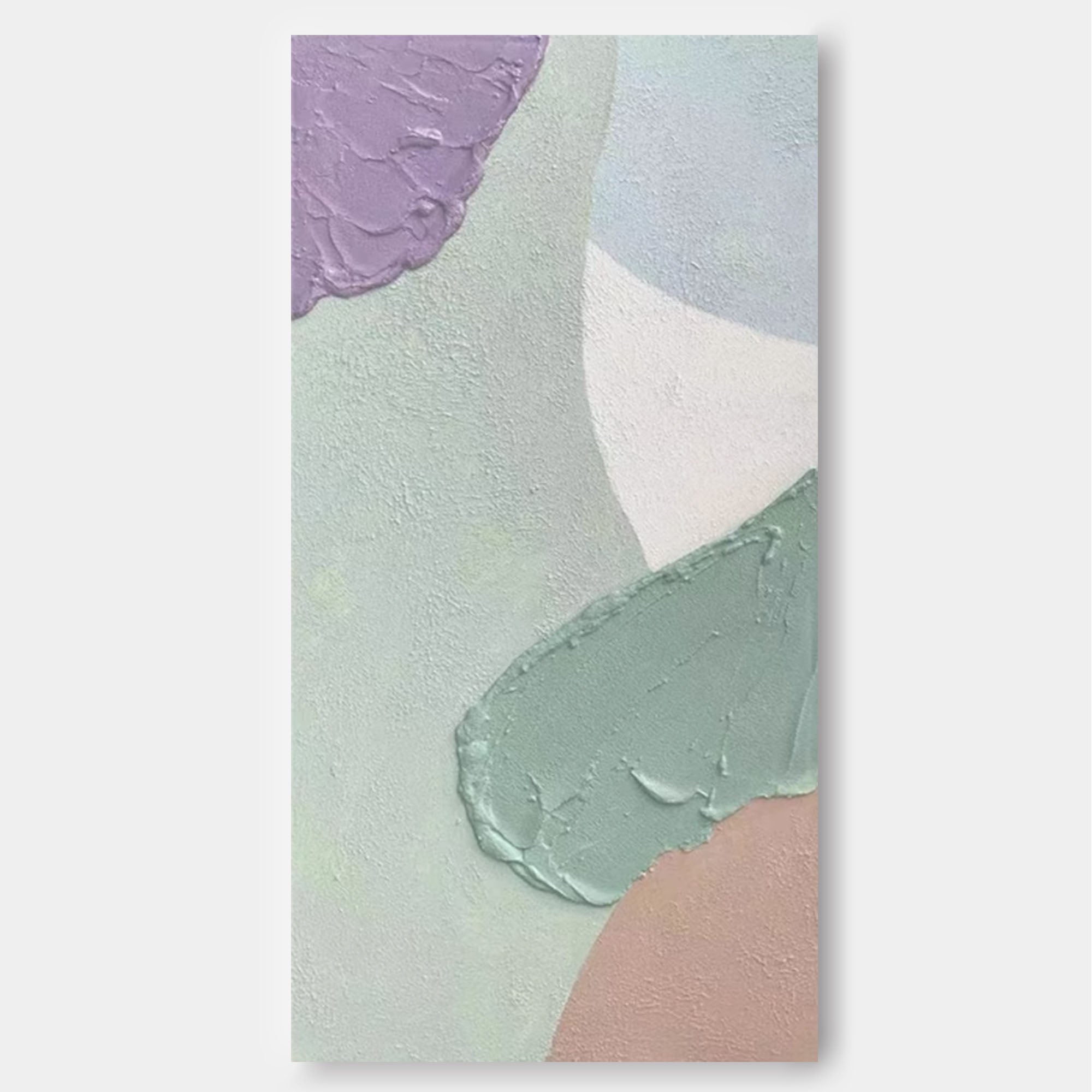 Wall Art Heavy Pastel Geometric Shape