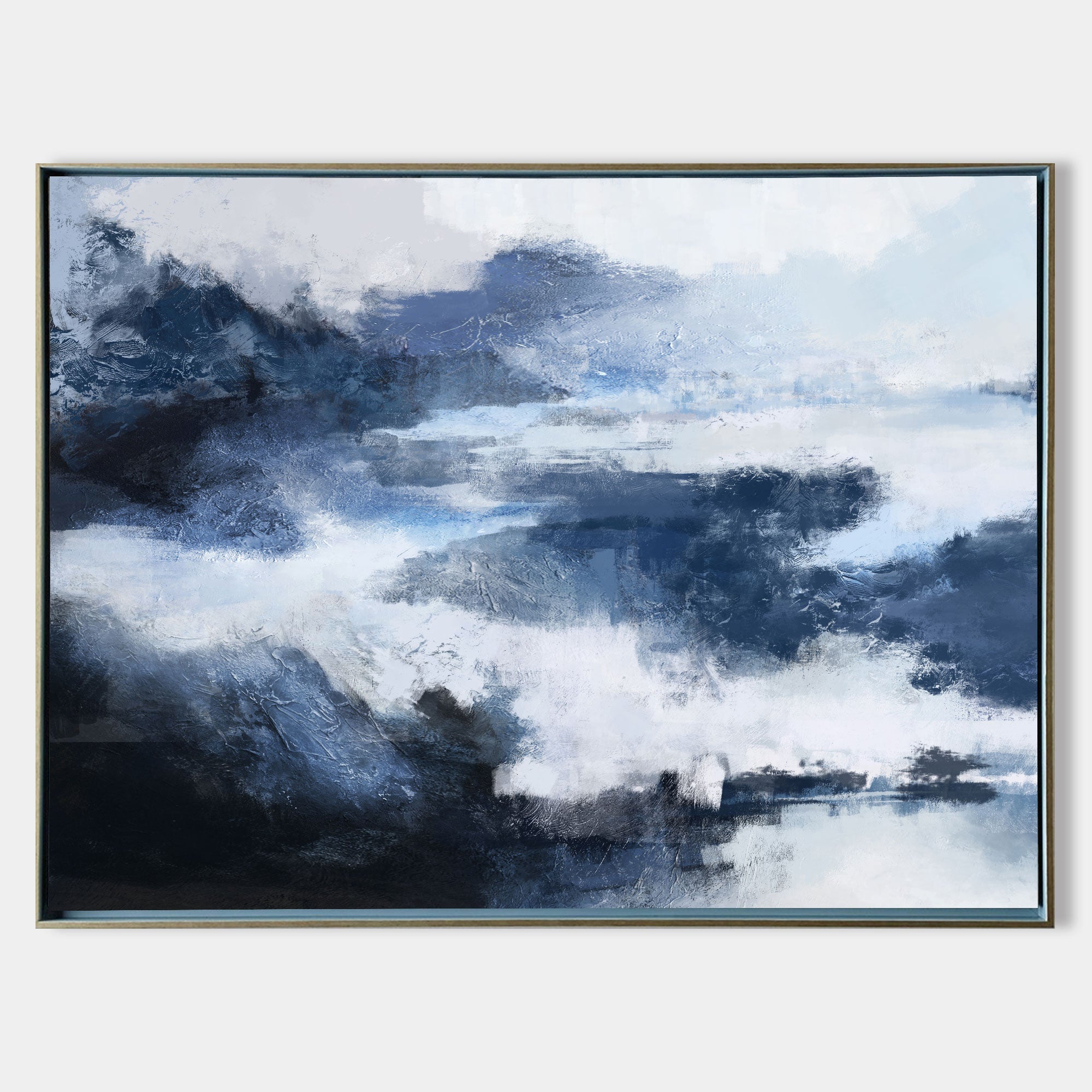 BLue Abstract Art ABAH37 - Neutralighting