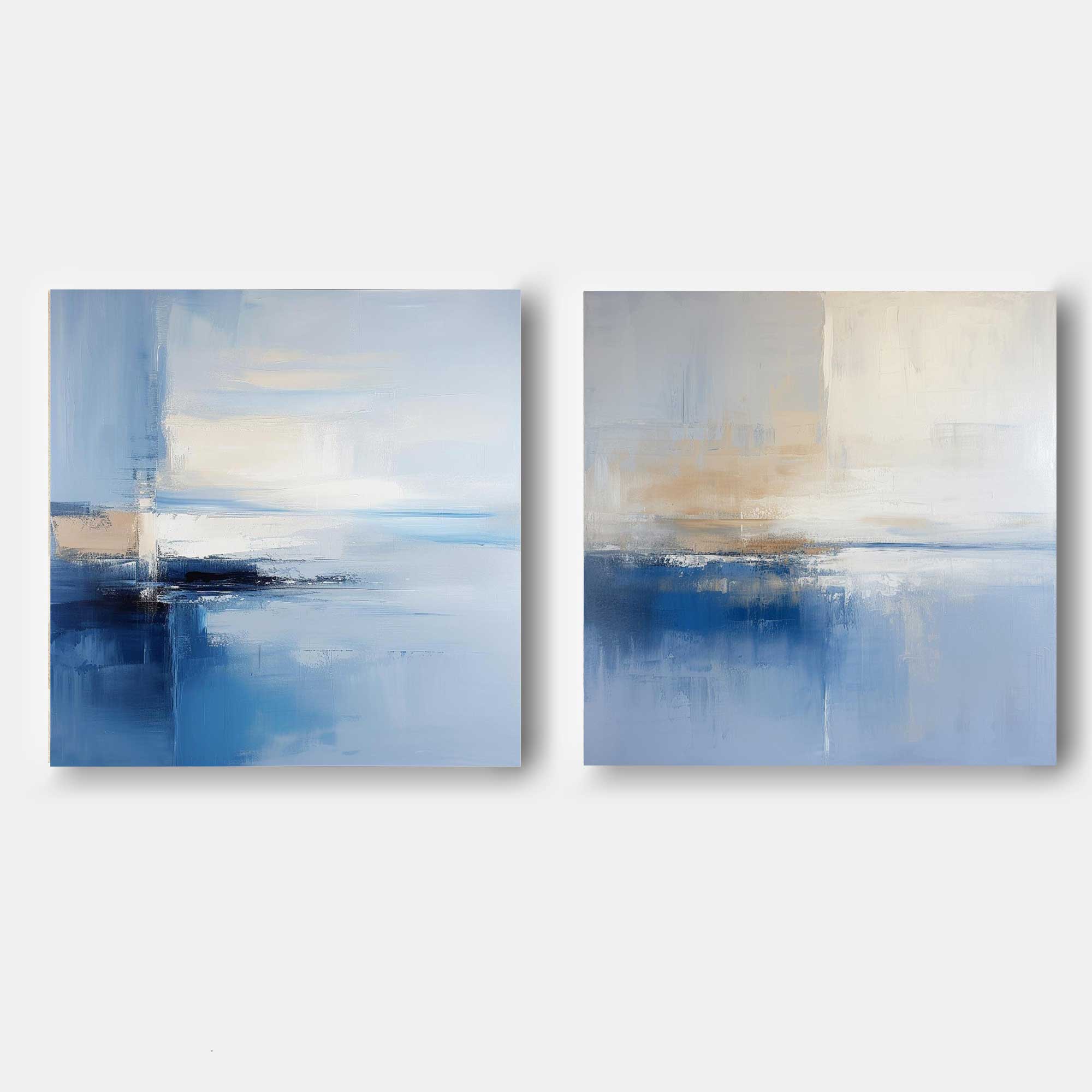 Wall Art Abstract Serene Calm Neutral Elegant