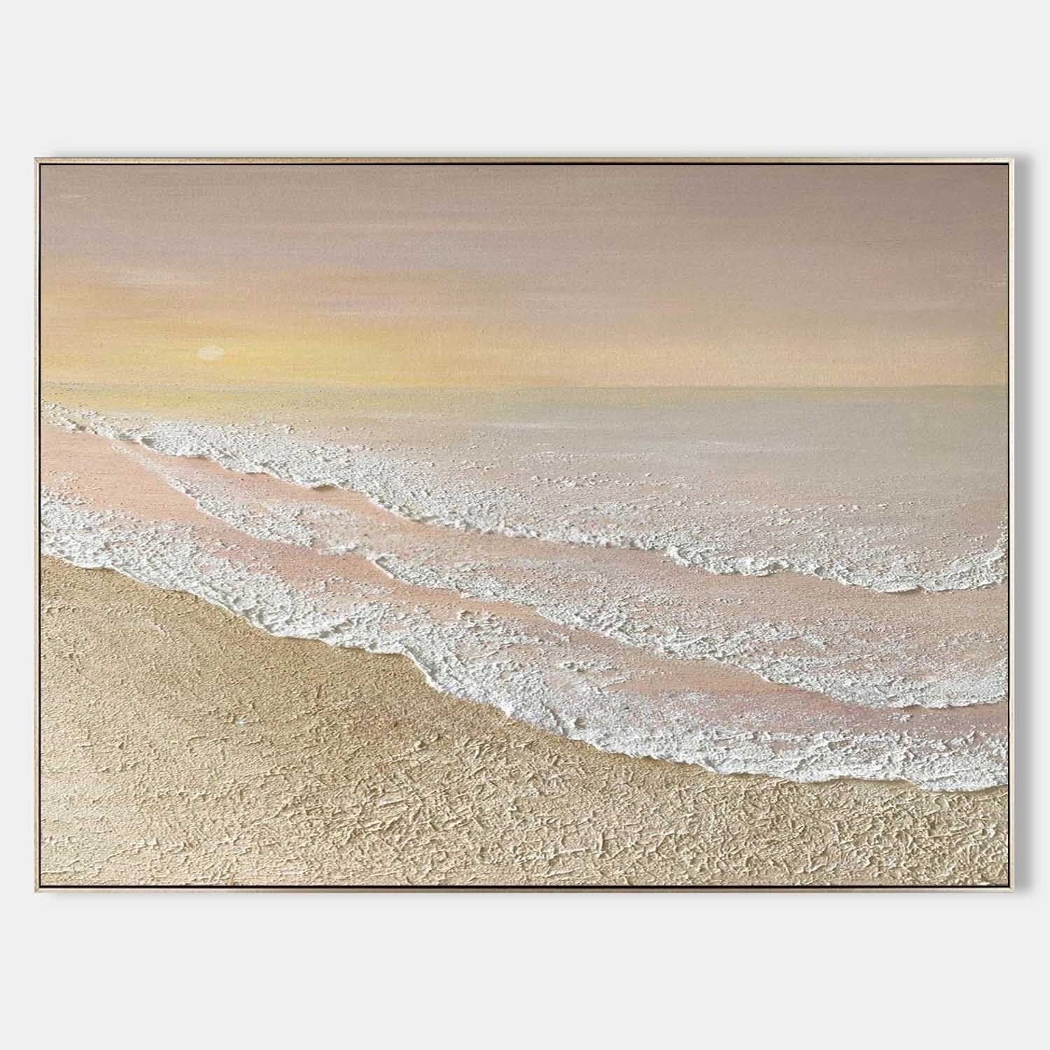 Wall Art Horizontal Coastal Sunset