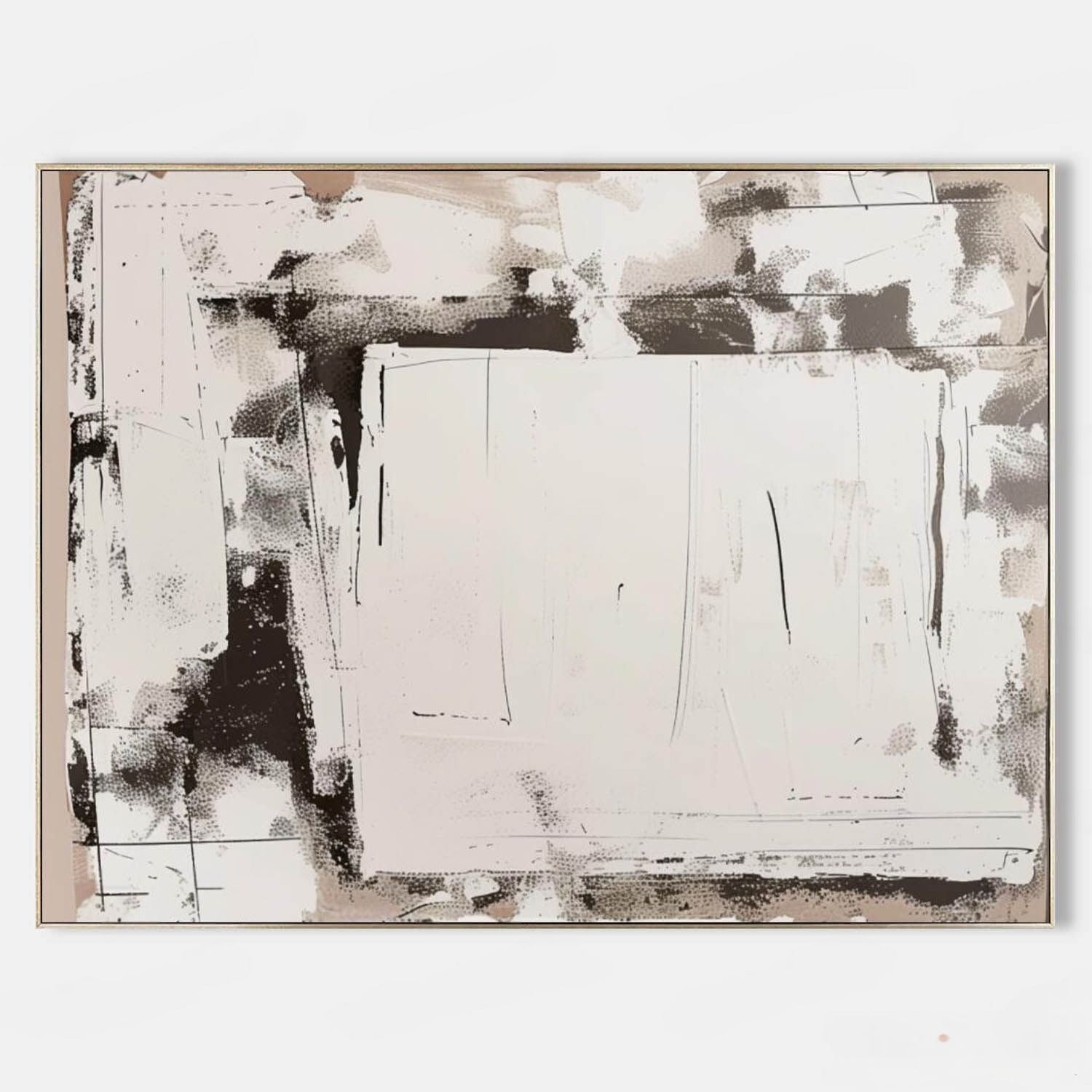 Wall Art Minimalist Frame Wabi-Sabi
