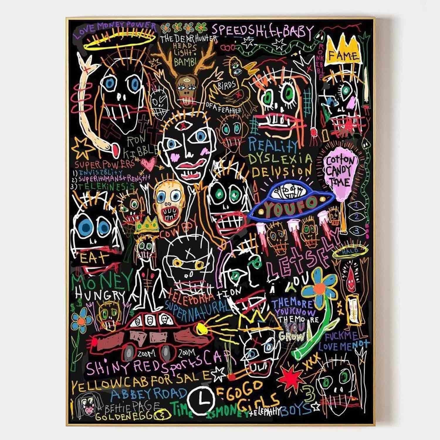 Abstract Graffiti Art GA117 - Neutralighting