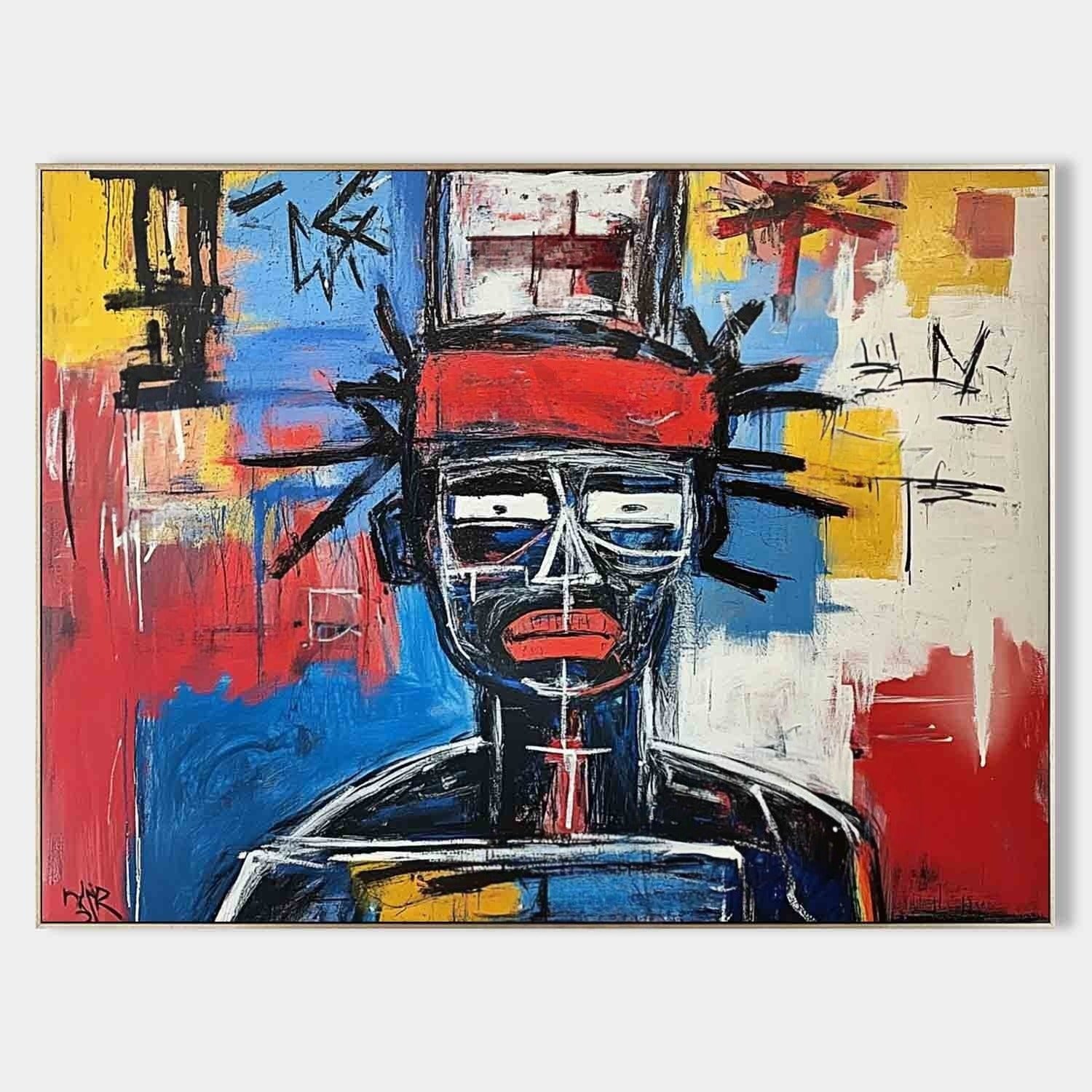Wall Art Horizontal Neo Expressionist