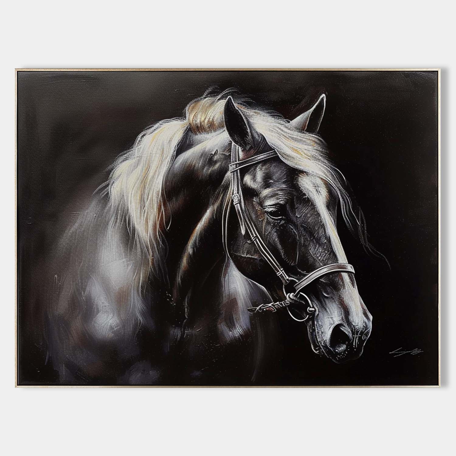 Contemporary Horse Art HA023 - Neutralighting