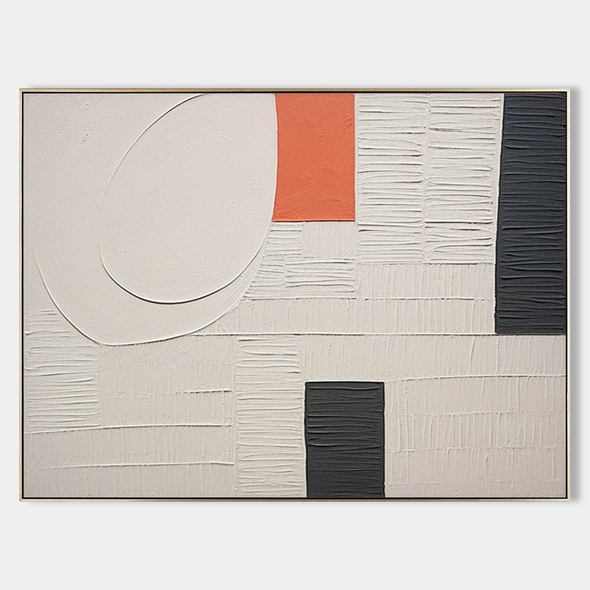 Plaster Art Texture Painting #SG249 - Neutralighting