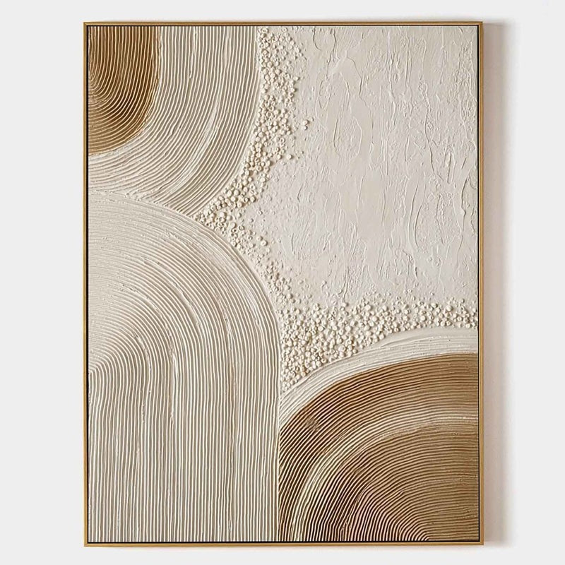 Wall Art Abstract Arc Texture Painting