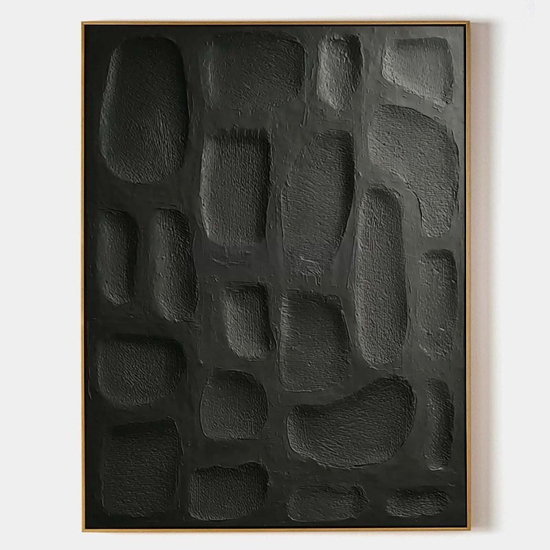 Wall Art Abstract Stone Texture Painting