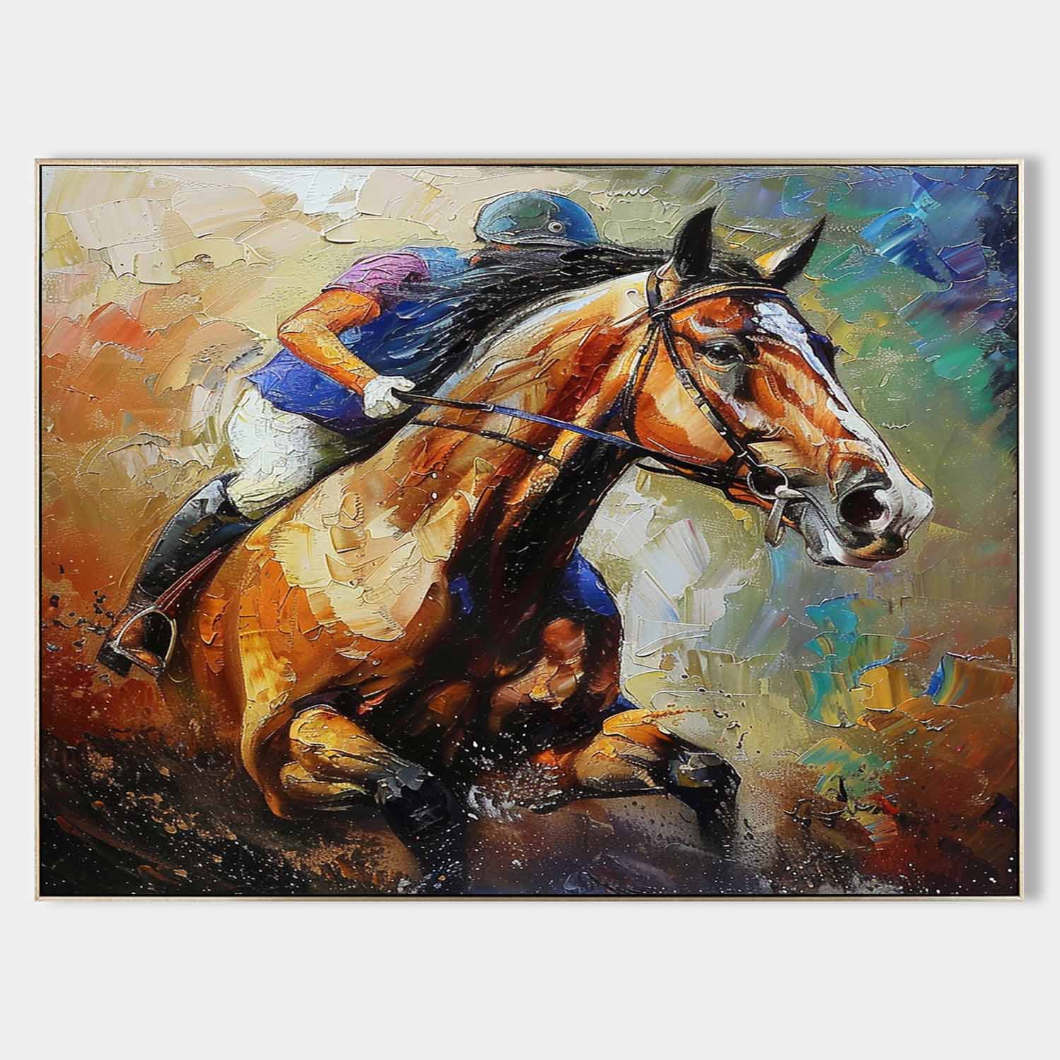 Contemporary Horse Art HA018 - Neutralighting