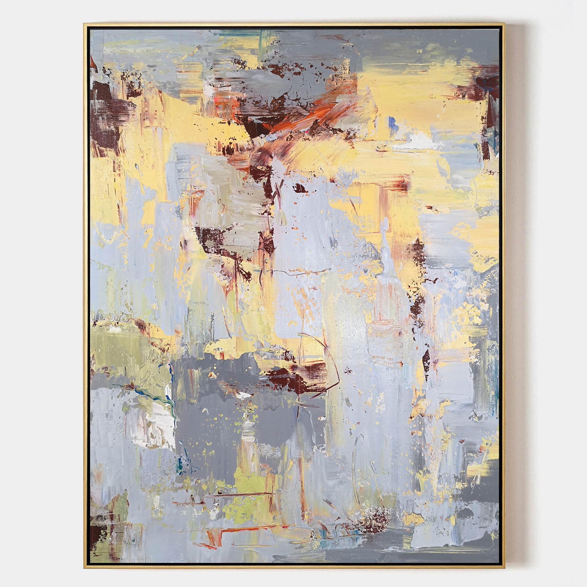 Aveline Abstract Canvas Wall Art